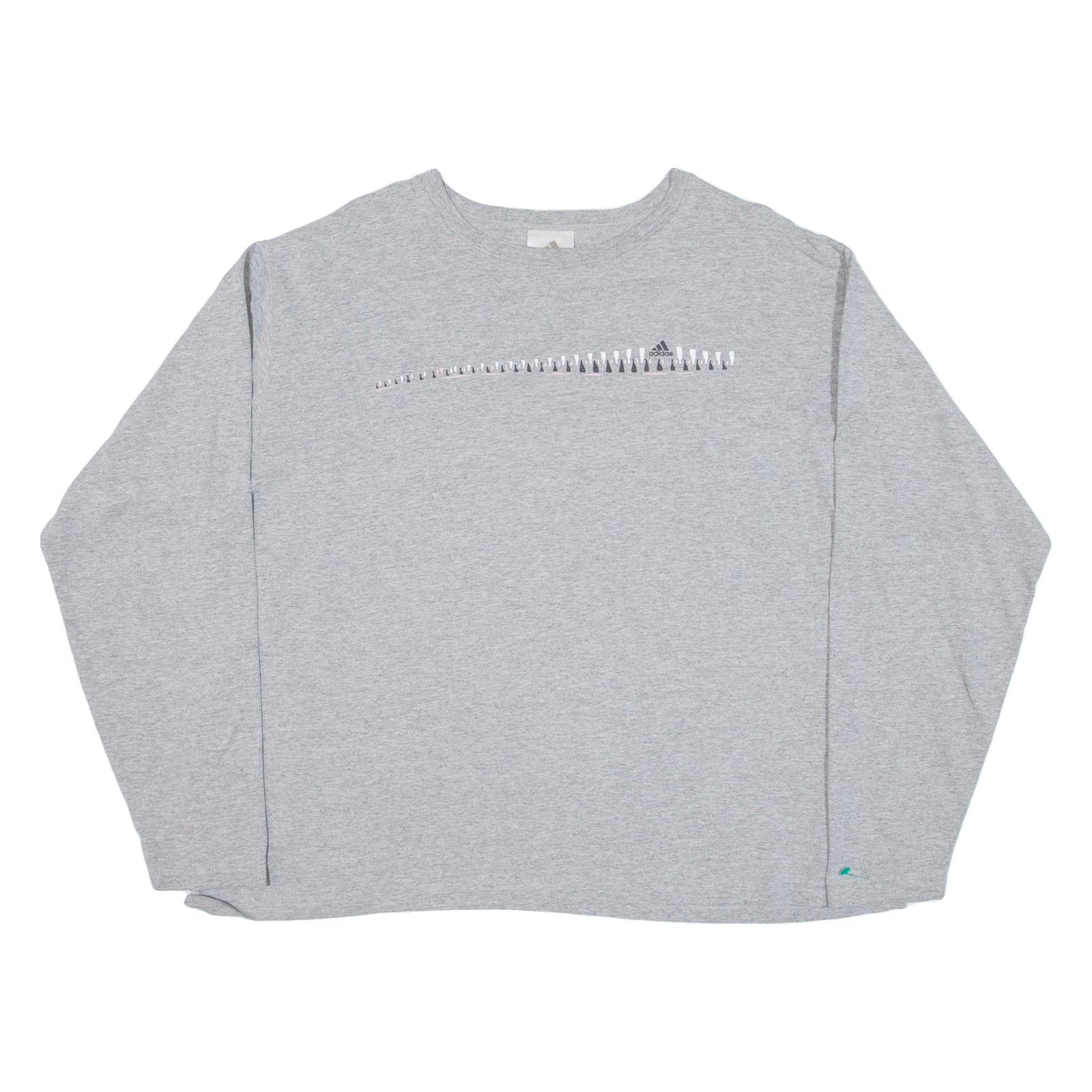 ADIDAS Womens T-Shirt Grey Long Sleeve XL Refurbished - N/A refurbished available on Cerqular