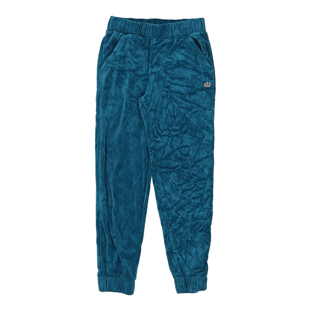 Age 10-12 Juicy Couture Joggers - Medium Blue Cotton Blend Refurbished - Thrifted (note: this is a term often used to describe second- refurbished available on Cerqular