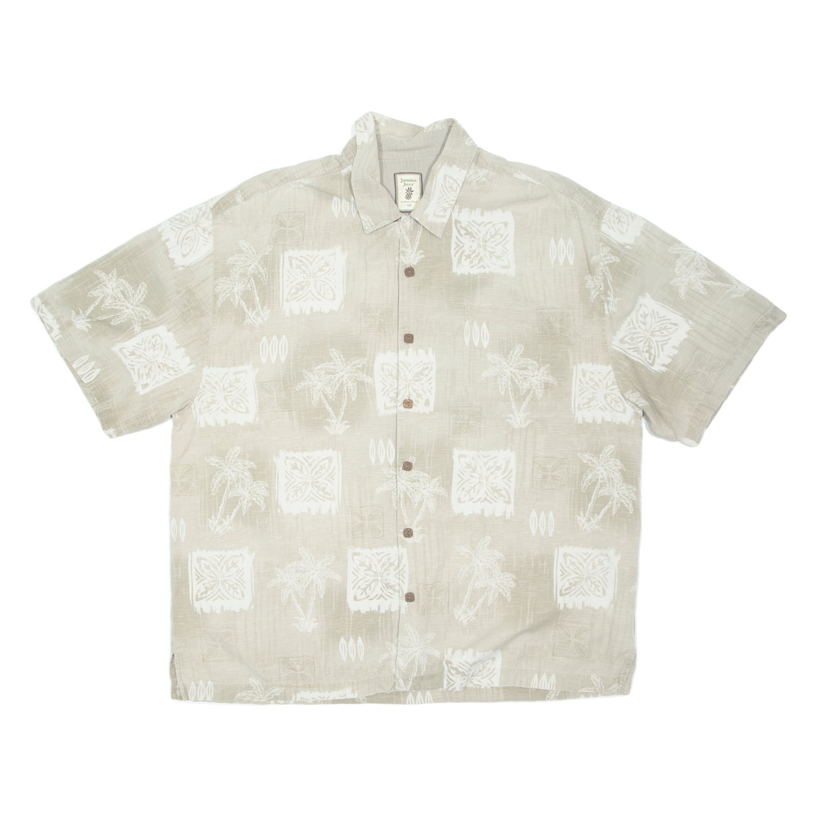 Buy JAMAICA JAXX Mens Hawaiian Shirt Beige Floral 2XL Refurbished - $18.19 JAMAICA JAXX Mens Hawaiian Shirt Beige Floral 2XL Refurbished - N/A refurbished available on Cerqular