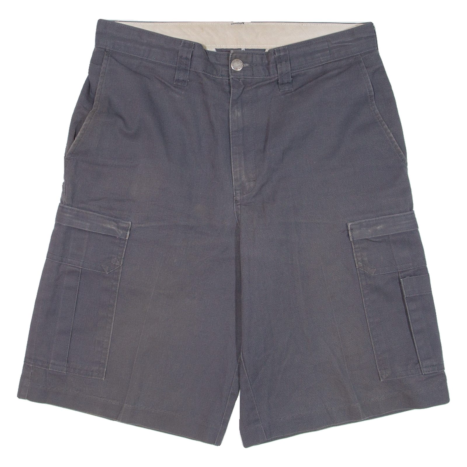 DICKIES Mens Workwear Shorts Grey M W30 Refurbished - N/A refurbished available on Cerqular