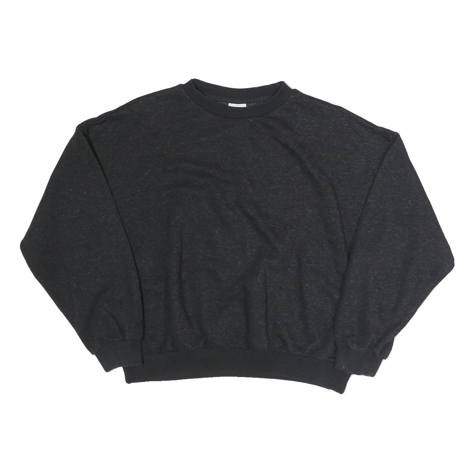 NIKE Womens Black Sweatshirt Crew Neck XL Cotton Blend Logo Pullover Refurbished - N/A refurbished available on Cerqular