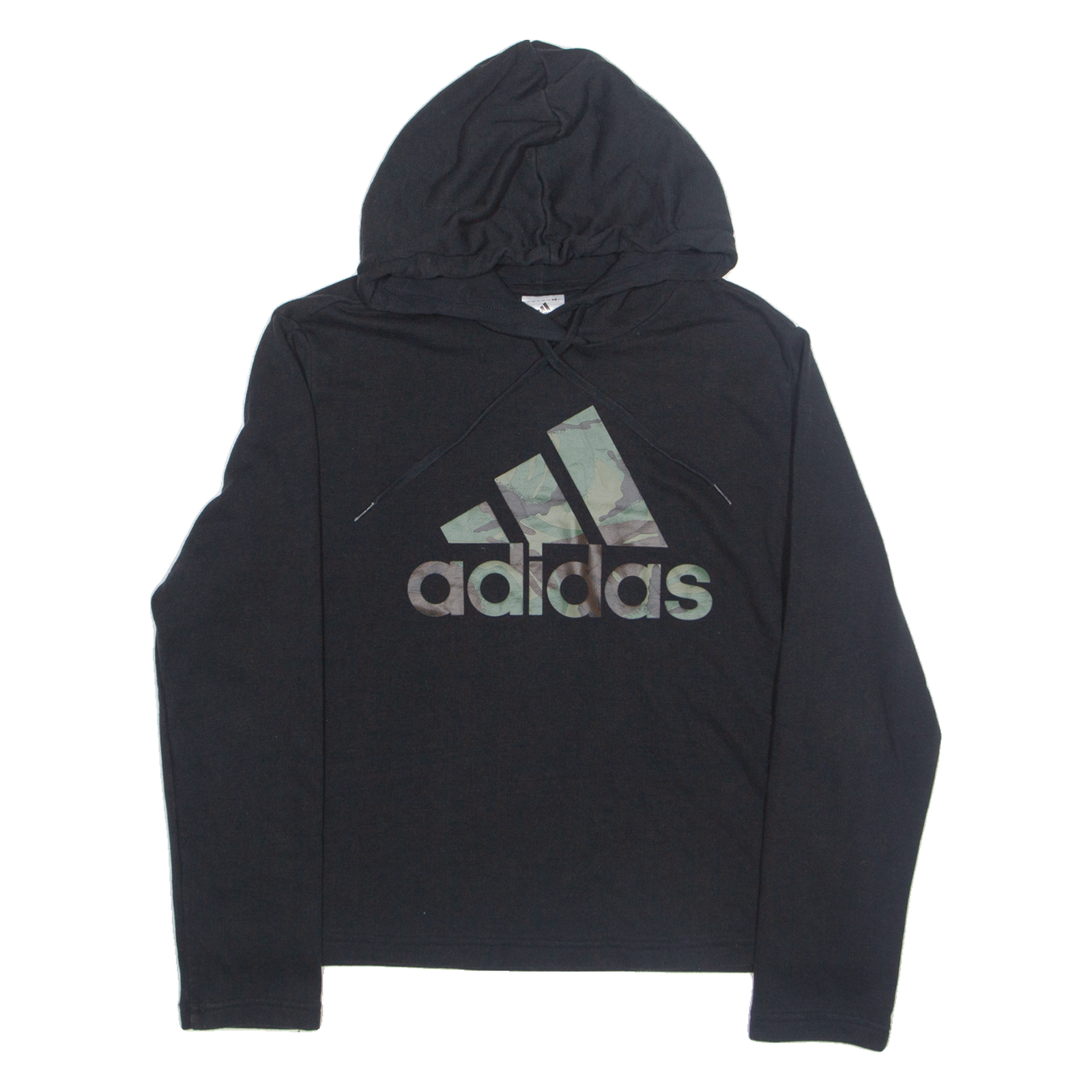 ADIDAS Cropped Womens Black Hoodie XL Refurbished - N/A refurbished available on Cerqular