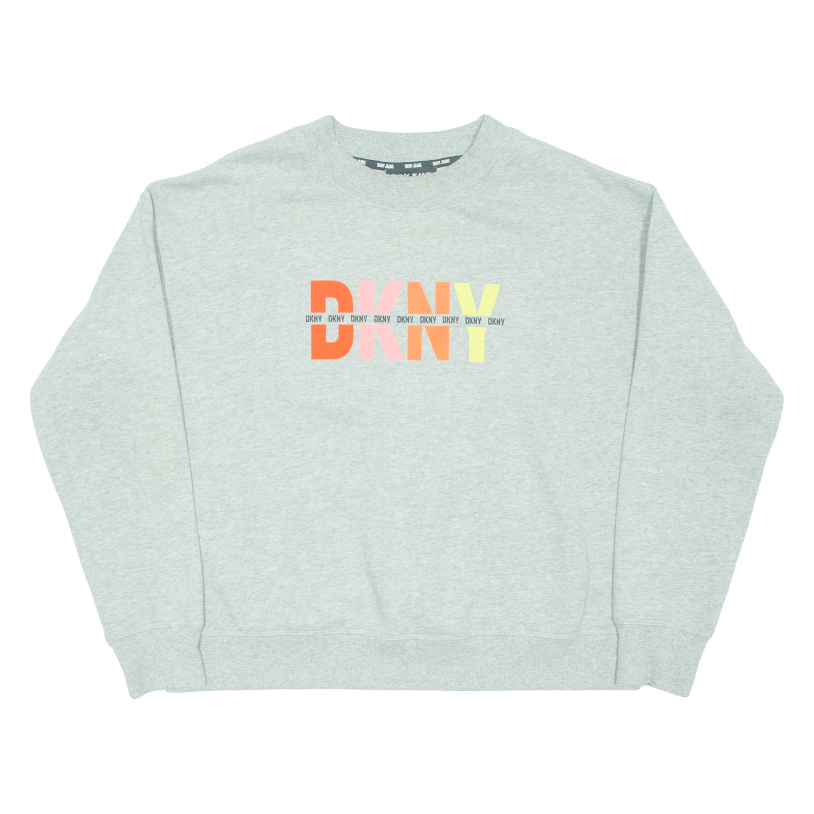 DKNY Dkny Jeans Womens Sweatshirt Grey M Refurbished - N/A refurbished available on Cerqular
