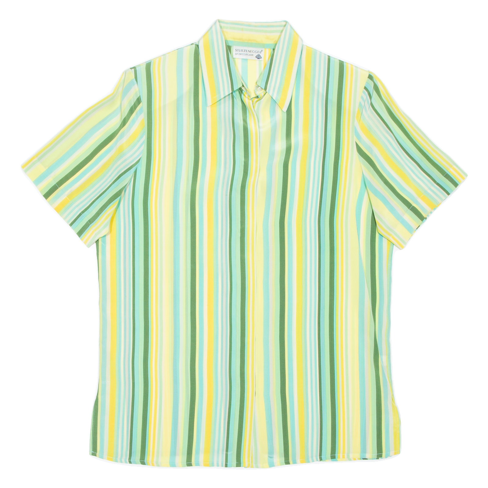 Buy Womens Shirt Green Striped M Refurbished - $18.19 Womens Shirt Green Striped M Refurbished - N/A refurbished available on Cerqular