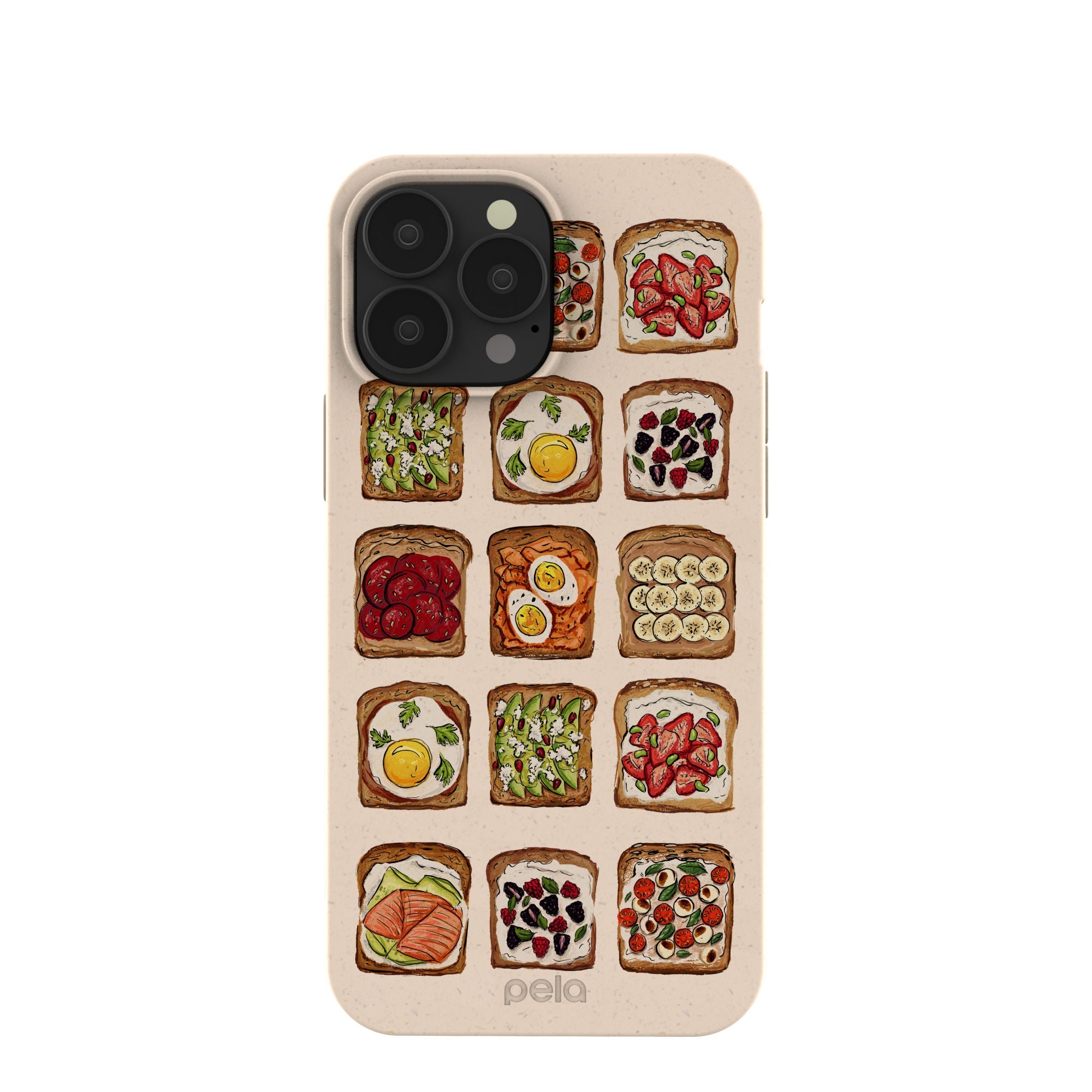 Seashell Toasted iPhone 13 Pro Max Case Refurbished - Pela Case refurbished available on Cerqular