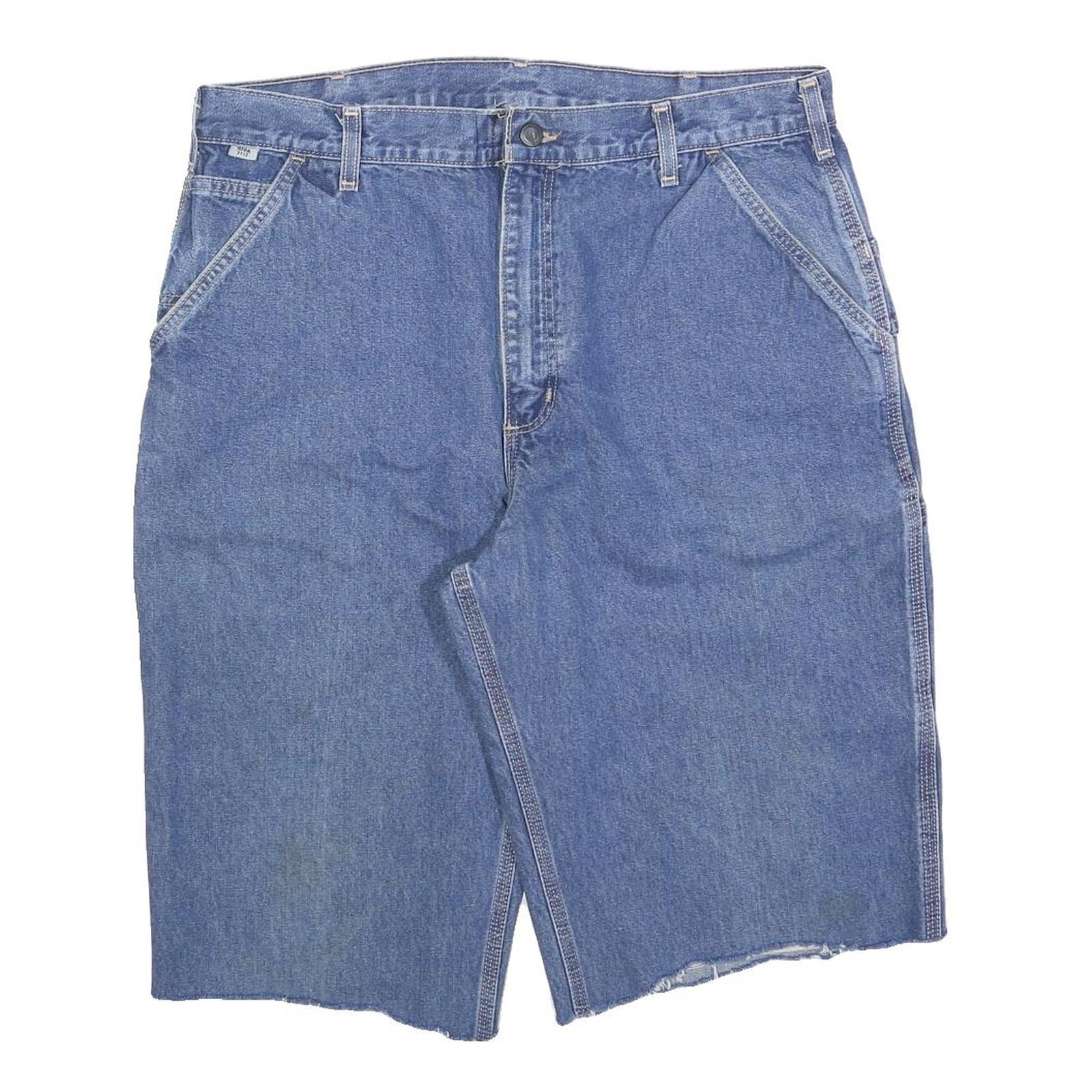CARHARTT Mens Denim Blue Casual Shorts XL W38 Workwear Pockets Rugged Refurbished - N/A refurbished available on Cerqular