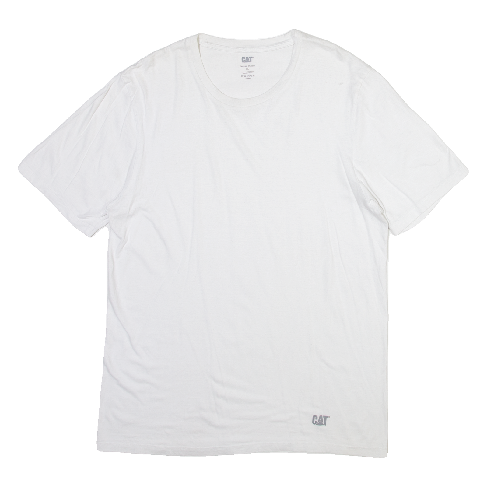 CAT Mens T-Shirt White XL Refurbished - N/A refurbished available on Cerqular