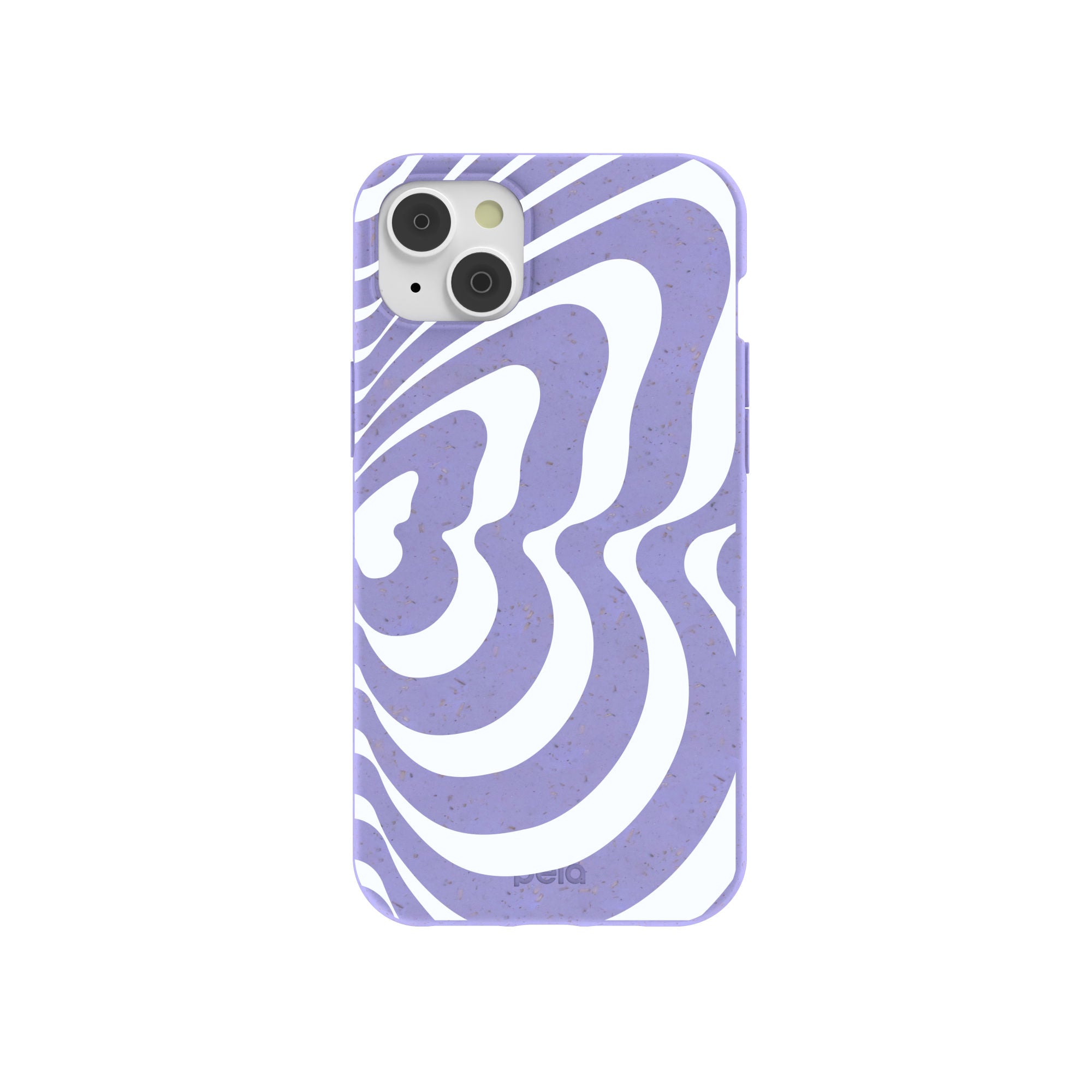 Lavender Flutter Right iPhone 14 Plus Case Refurbished - Pela Case refurbished available on Cerqular