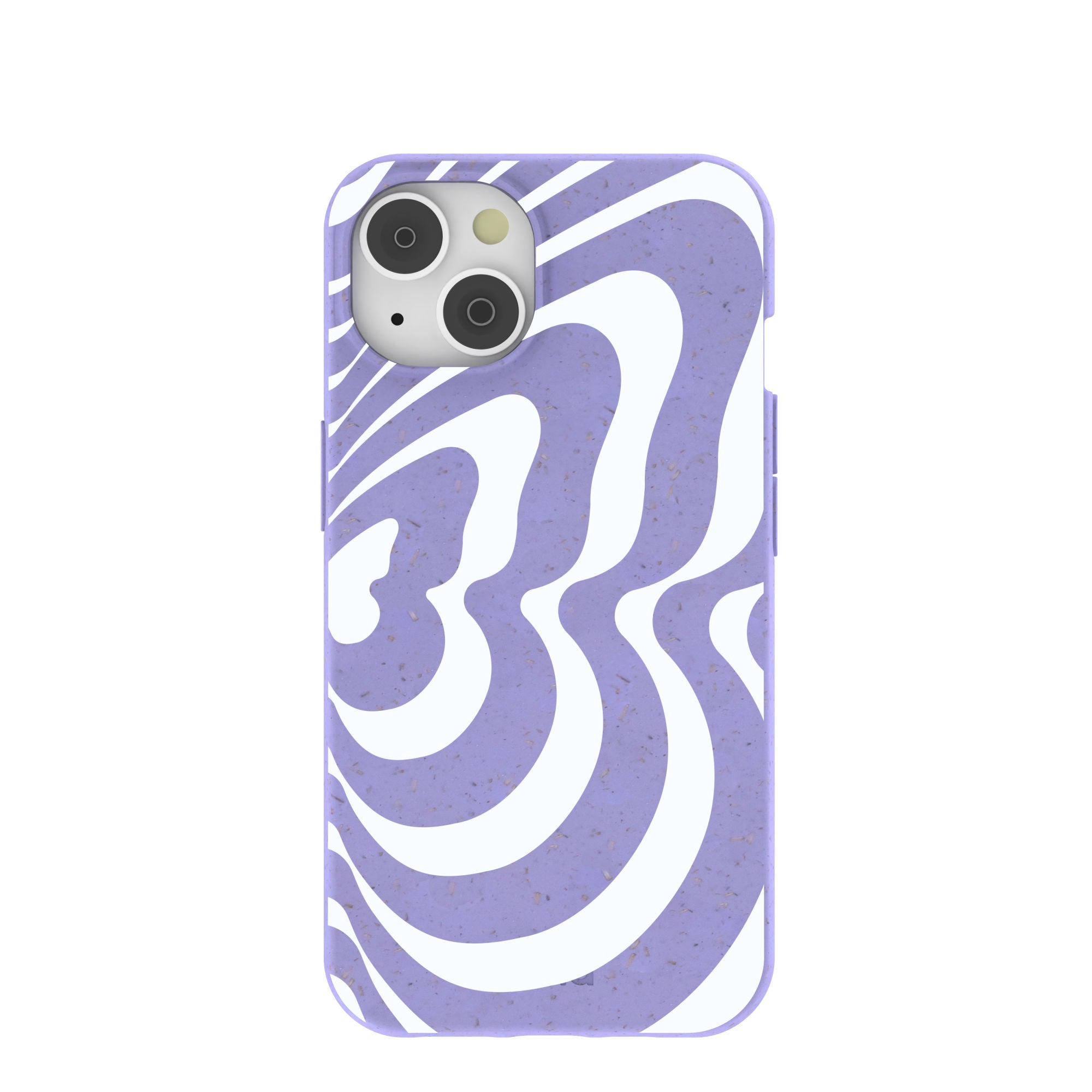Lavender Flutter Right iPhone 14/16e Case Refurbished - Pela Case refurbished available on Cerqular