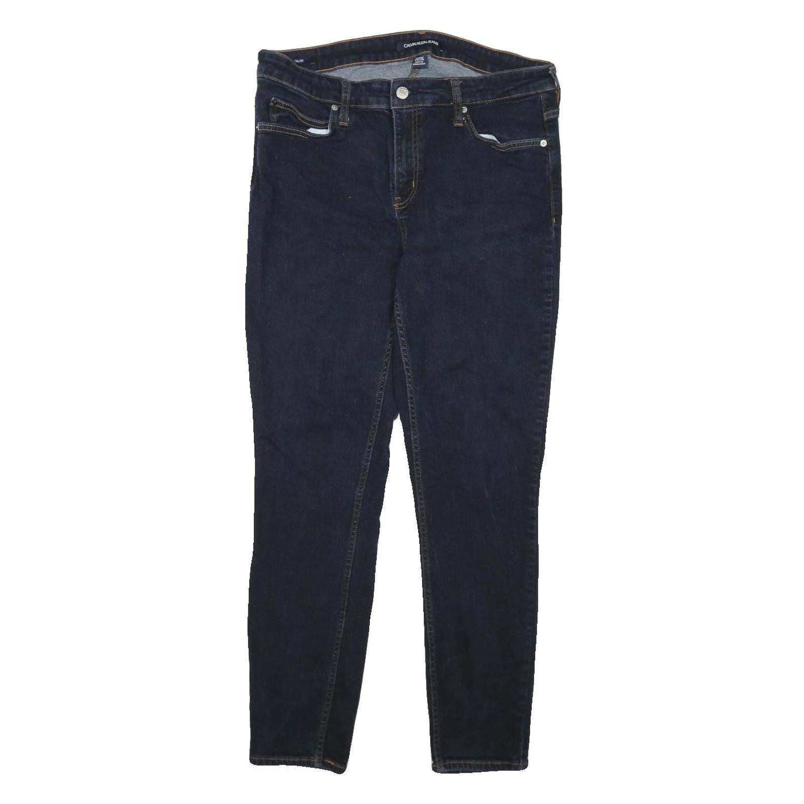 Buy CALVIN KLEIN JEANS Womens Slim Blue Denim Skinny Cotton Blend W32 L28 Stretch Refurbished - $33.79 CALVIN KLEIN JEANS Womens Slim Blue Denim Skinny Cotton Blend W32 L28 Stretch Refurbished - N/A refurbished available on Cerqular