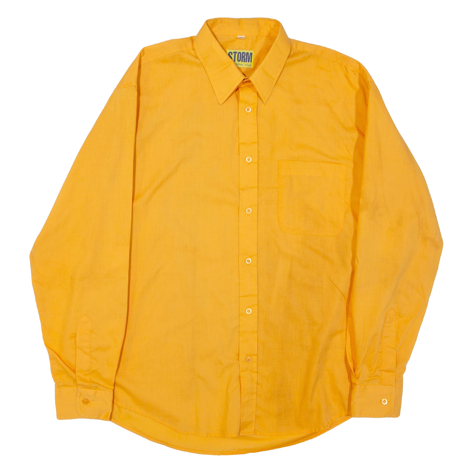 STORM Womens Shirt Orange Collared Long Sleeve L Refurbished - N/A refurbished available on Cerqular