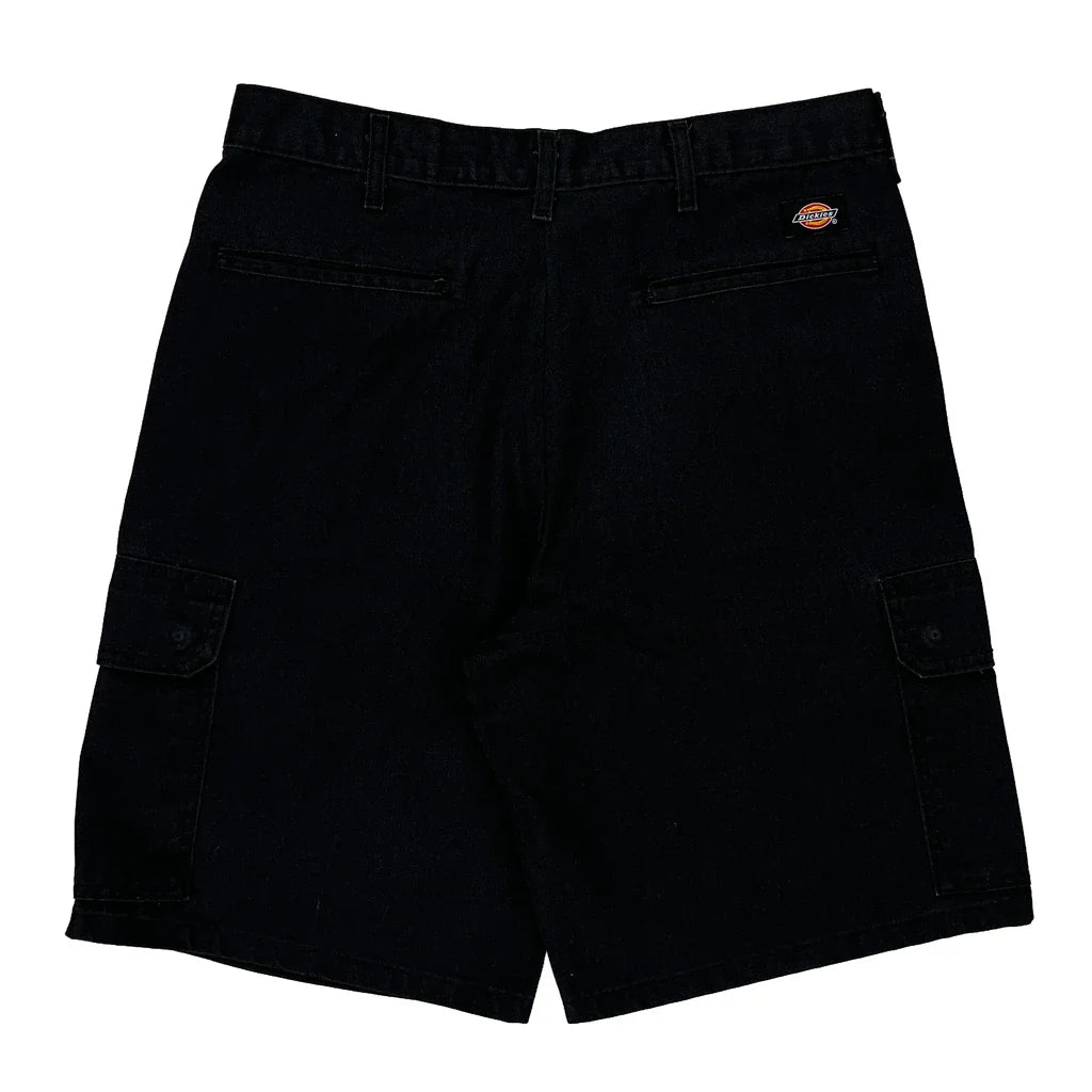 Buy Dickies Cargo Shorts - 32W 10L Black Polyester Blend Refurbished - $28.13 Dickies Cargo Shorts - 32W 10L Black Polyester Blend Refurbished - Thrifted (note: this is a term often used to describe second- refurbished available on Cerqular