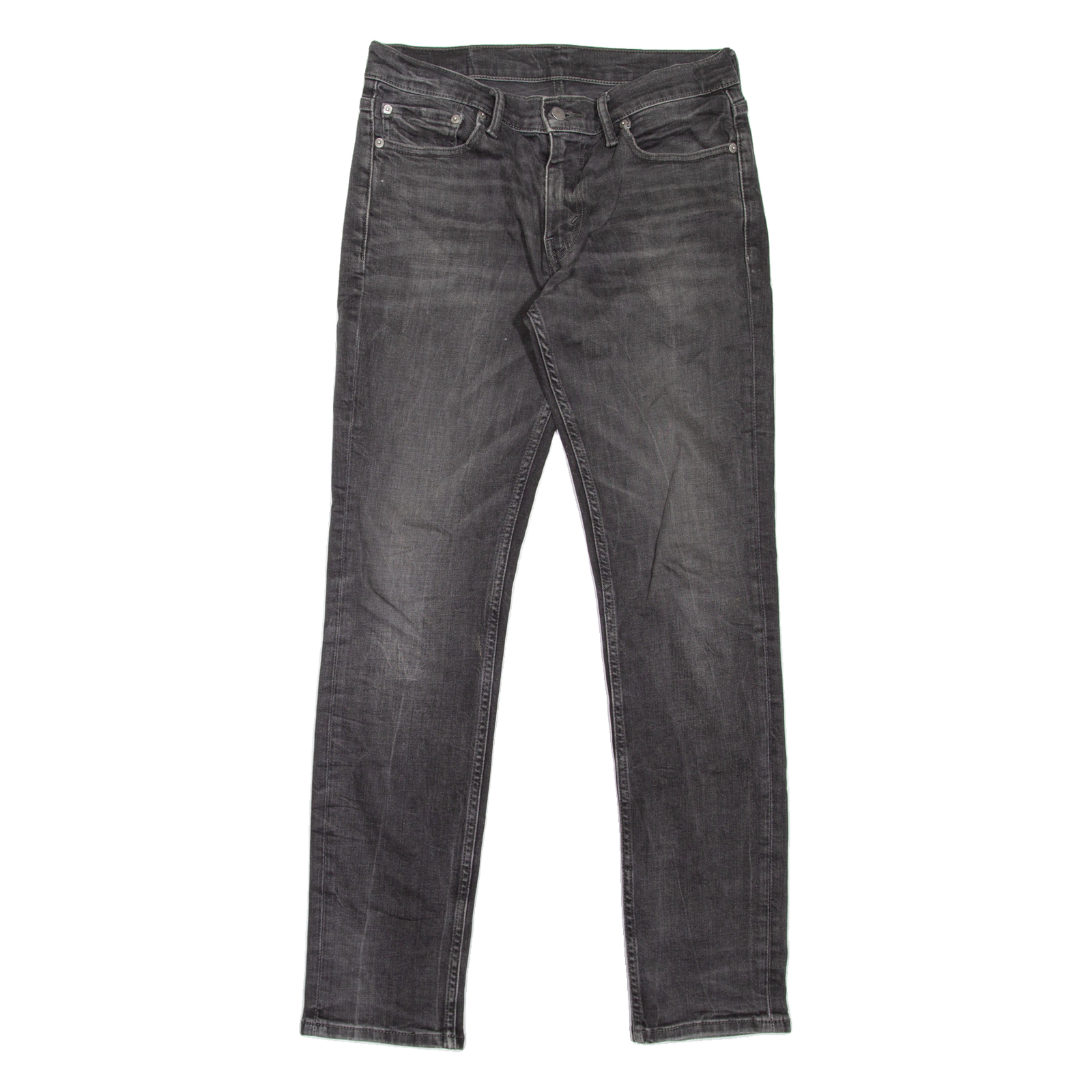 LEVI'S 511 Jeans Mens Grey Slim Straight Stone Wash W31 L32 Refurbished - N/A refurbished available on Cerqular