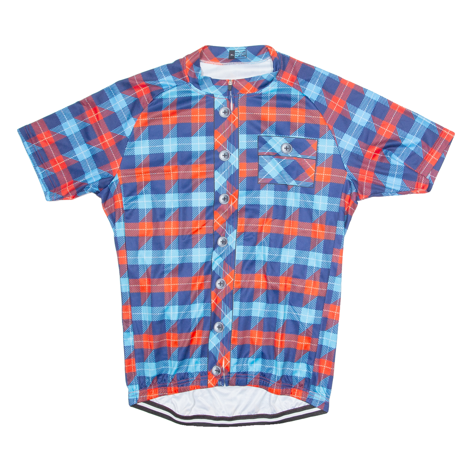 SEDRICK Cycling Mens Jersey Blue 1/4 Zip XL Refurbished - N/A refurbished available on Cerqular