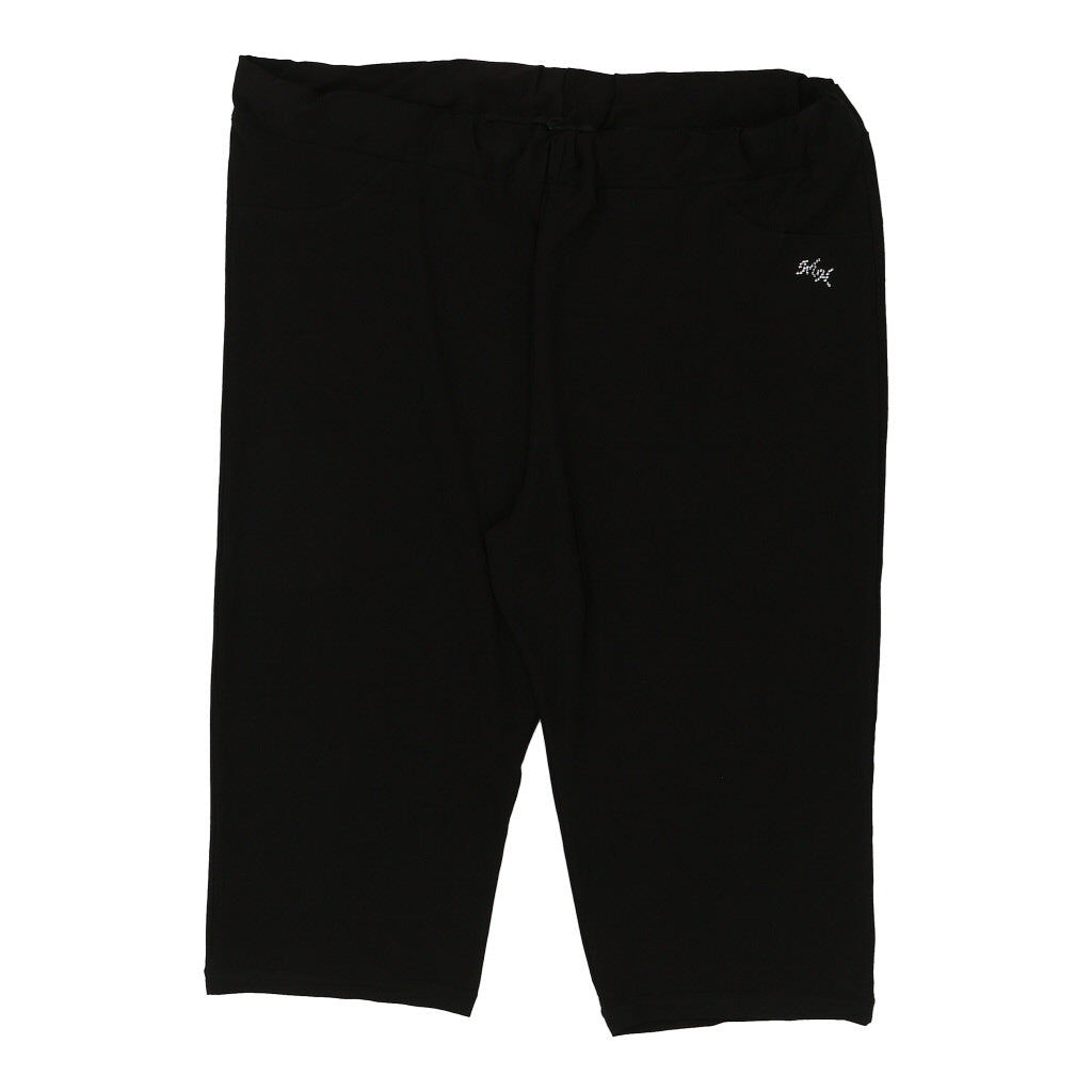 Unbranded Shorts - Large Black Cotton Blend Refurbished - Thrifted (note: this is a term often used to describe second- refurbished available on Cerqular