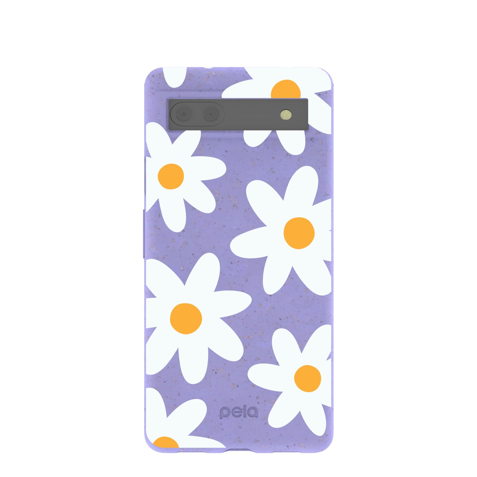 Lavender Daisy Google Pixel 6a Case Refurbished - Pela Case refurbished available on Cerqular