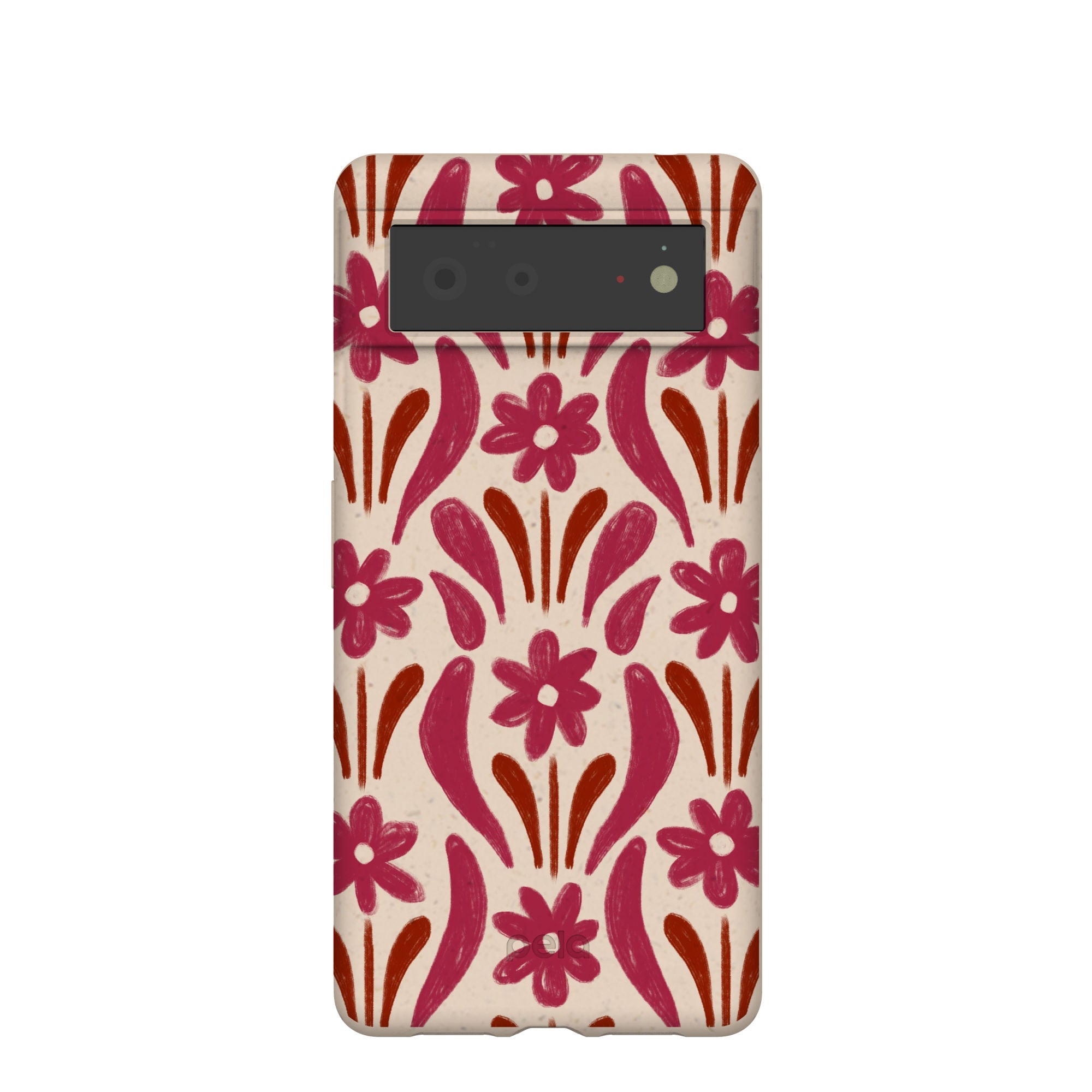 Seashell Flower Stack Google Pixel 6 Case Refurbished - Pela Case refurbished available on Cerqular