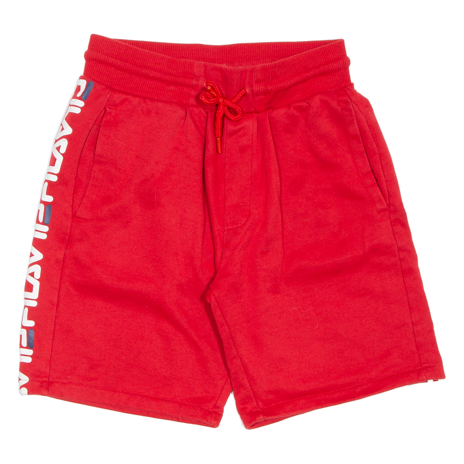 FILA Mens Casual Shorts Red Relaxed S W25 Refurbished - N/A refurbished available on Cerqular