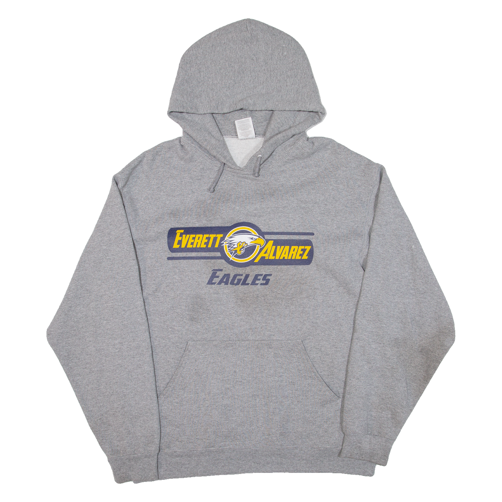 JERZEES Everett Alvarez Eagles Mens Grey Hoodie USA L Refurbished - N/A refurbished available on Cerqular