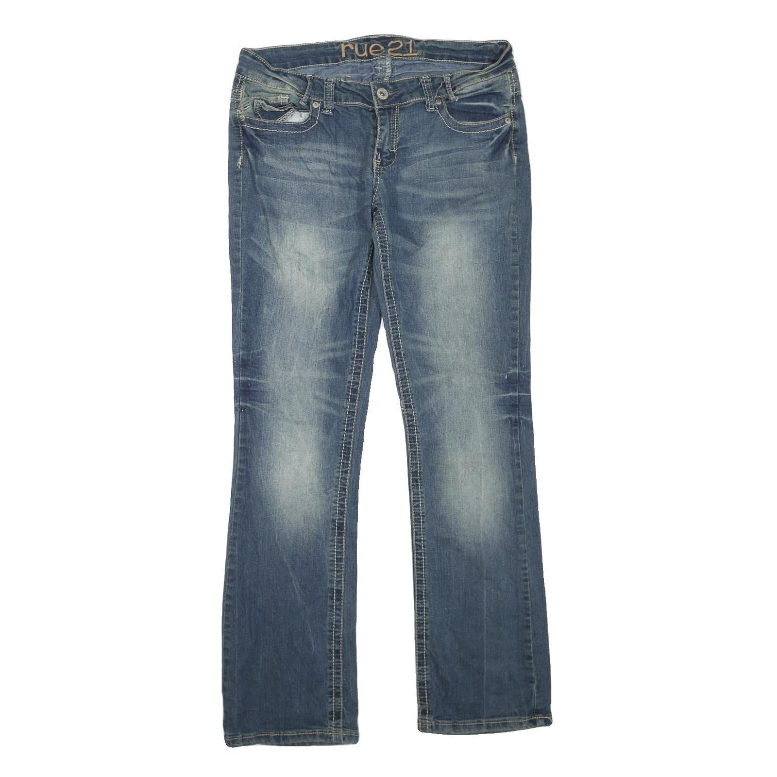 Buy RUE 21 Womens Blue Regular Fit Straight Denim Medium Wash W32 L32 Casual Refurbished - $23.39 RUE 21 Womens Blue Regular Fit Straight Denim Medium Wash W32 L32 Casual Refurbished - N/A refurbished available on Cerqular