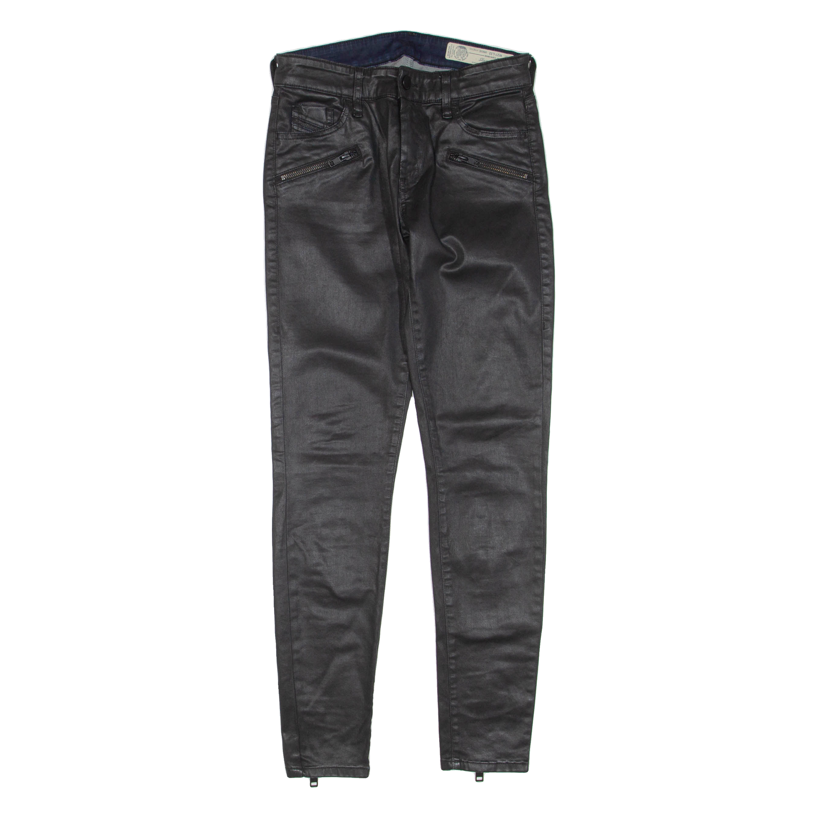DIESEL Womens Trousers Black Regular Skinny W26 L29 Refurbished - N/A refurbished available on Cerqular