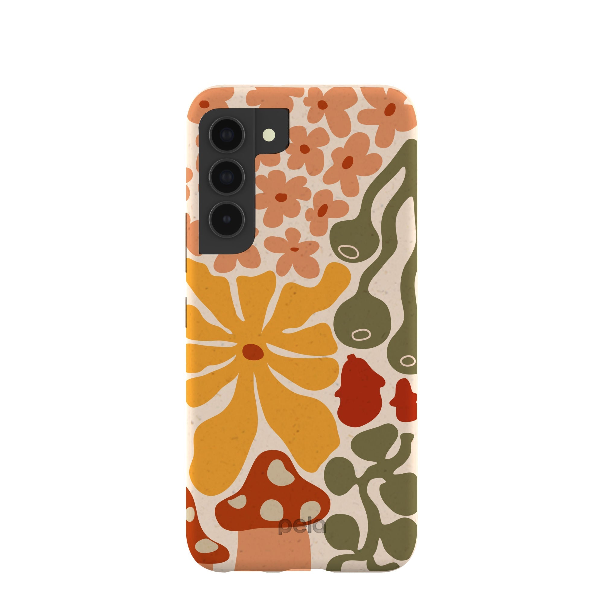 Seashell Fall Flourish Samsung Galaxy S22 Case Refurbished - Pela Case refurbished available on Cerqular