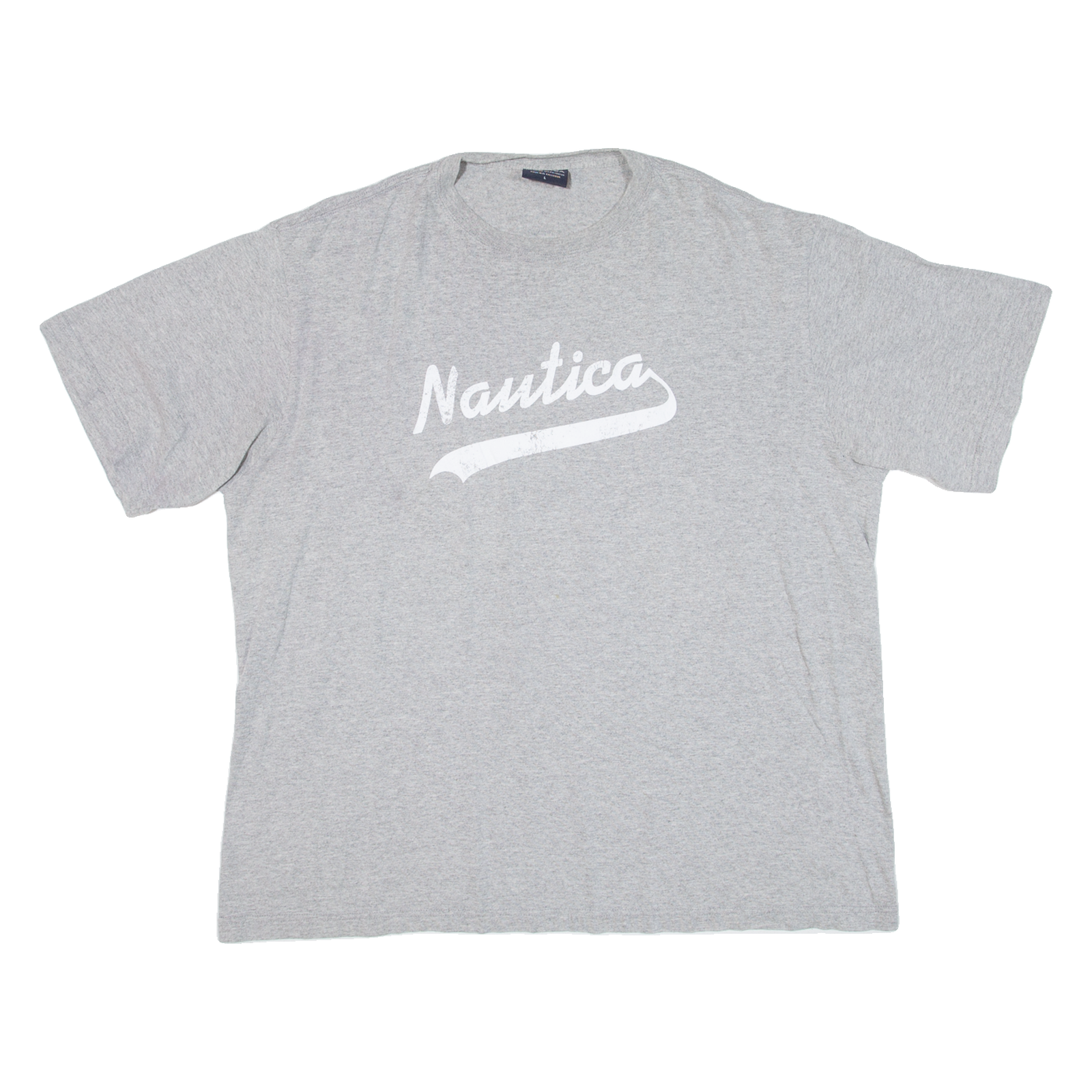NAUTICA Womens T-Shirt Grey L Refurbished - N/A refurbished available on Cerqular