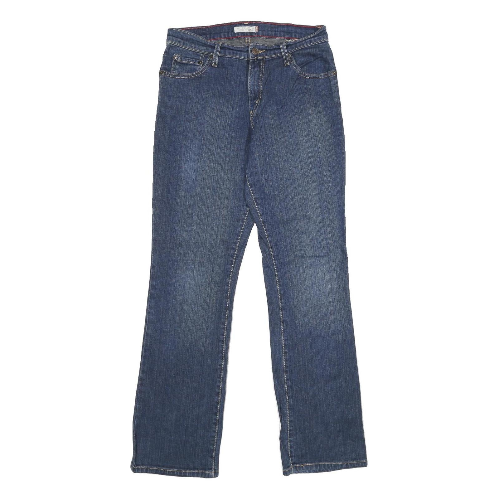 LEVI'S 550 Straight Womens Jeans Blue Relaxed Straight Denim Medium W28 L32 Refurbished - N/A refurbished available on Cerqular