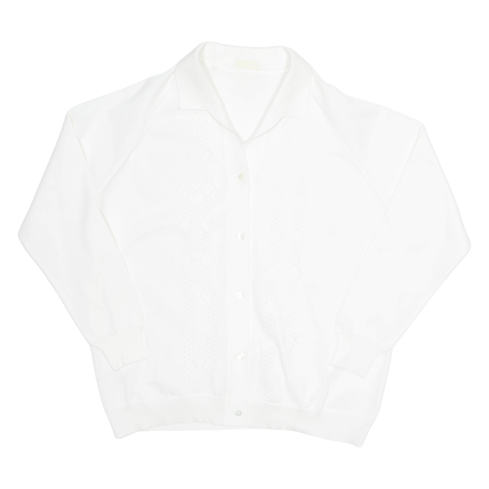Womens Blouse White Collared Long Sleeve M Refurbished - N/A refurbished available on Cerqular