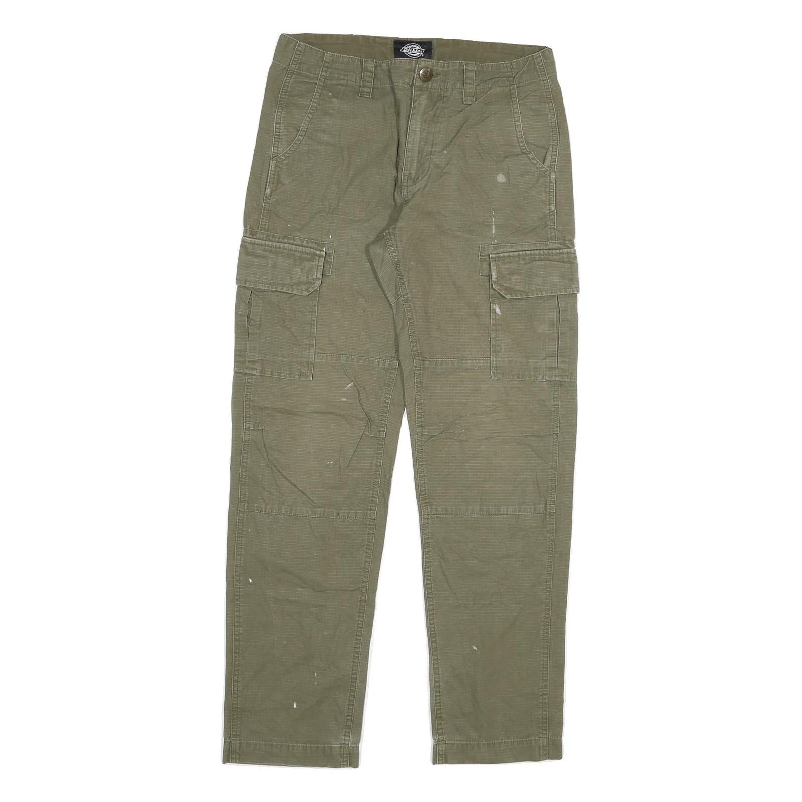 Buy DICKIES Mens Regular Fit Green Cargo Trousers W30 L32 Durable Cotton Blend Zip Refurbished - $37.69 DICKIES Mens Regular Fit Green Cargo Trousers W30 L32 Durable Cotton Blend Zip Refurbished - N/A refurbished available on Cerqular