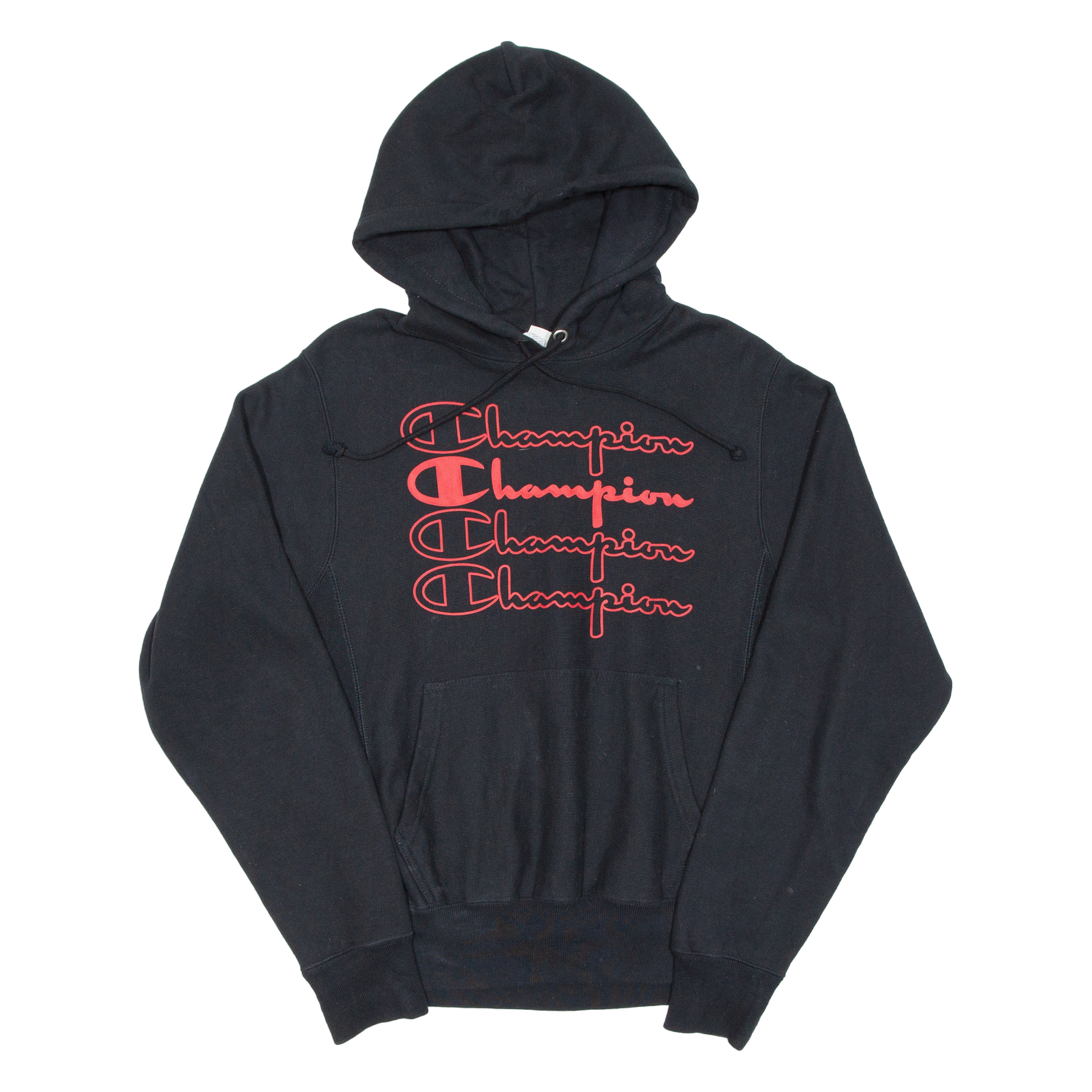 CHAMPION REVERSE WEAVE Mens Black Hoodie S Refurbished - N/A refurbished available on Cerqular