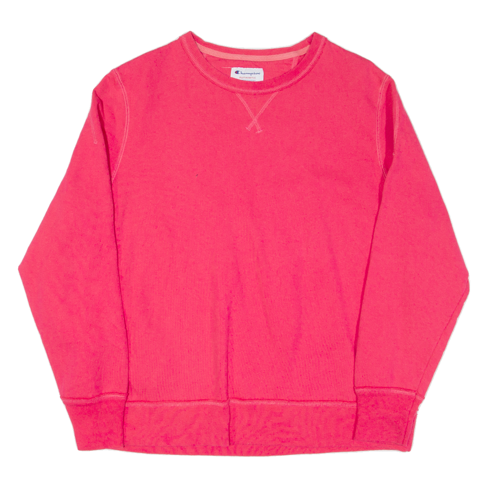 CHAMPION Womens Sweatshirt Pink XL Refurbished - N/A refurbished available on Cerqular