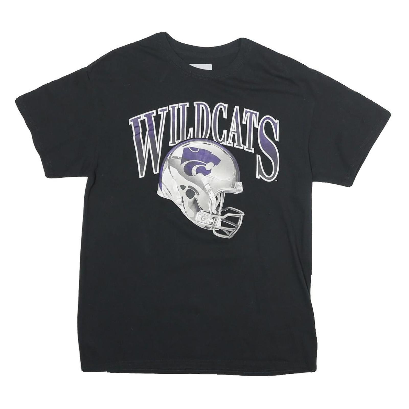 CAPTIVATING Mens Black Wildcats Graphic T-Shirt M Short Sleeve Crew Neck Sports Refurbished - N/A refurbished available on Cerqular