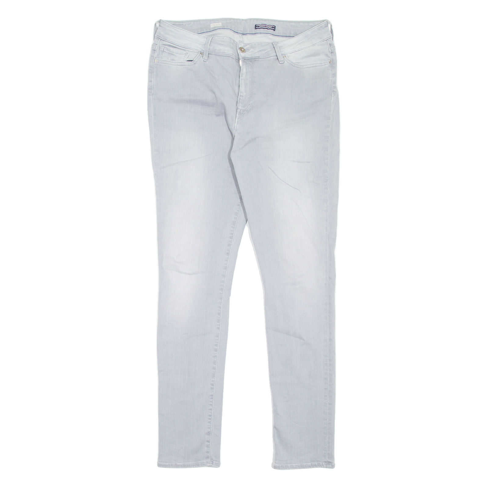TOMMY HILFIGER Harlem Womens Jeans Grey Slim Skinny Stone Wash W33 L32 Refurbished - N/A refurbished available on Cerqular