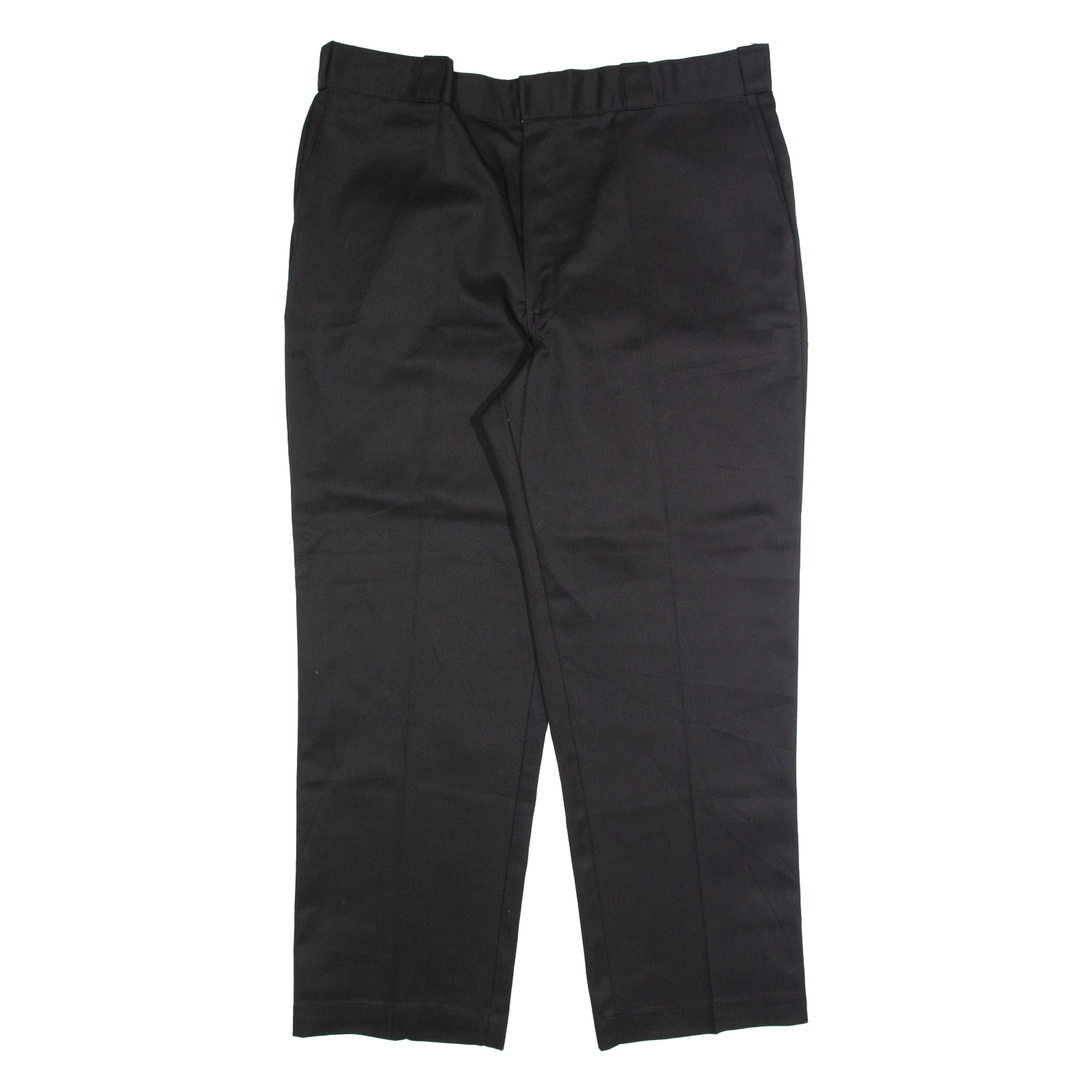 DICKIES Chino Mens Trousers Black Regular Straight W40 L30 Refurbished - N/A refurbished available on Cerqular