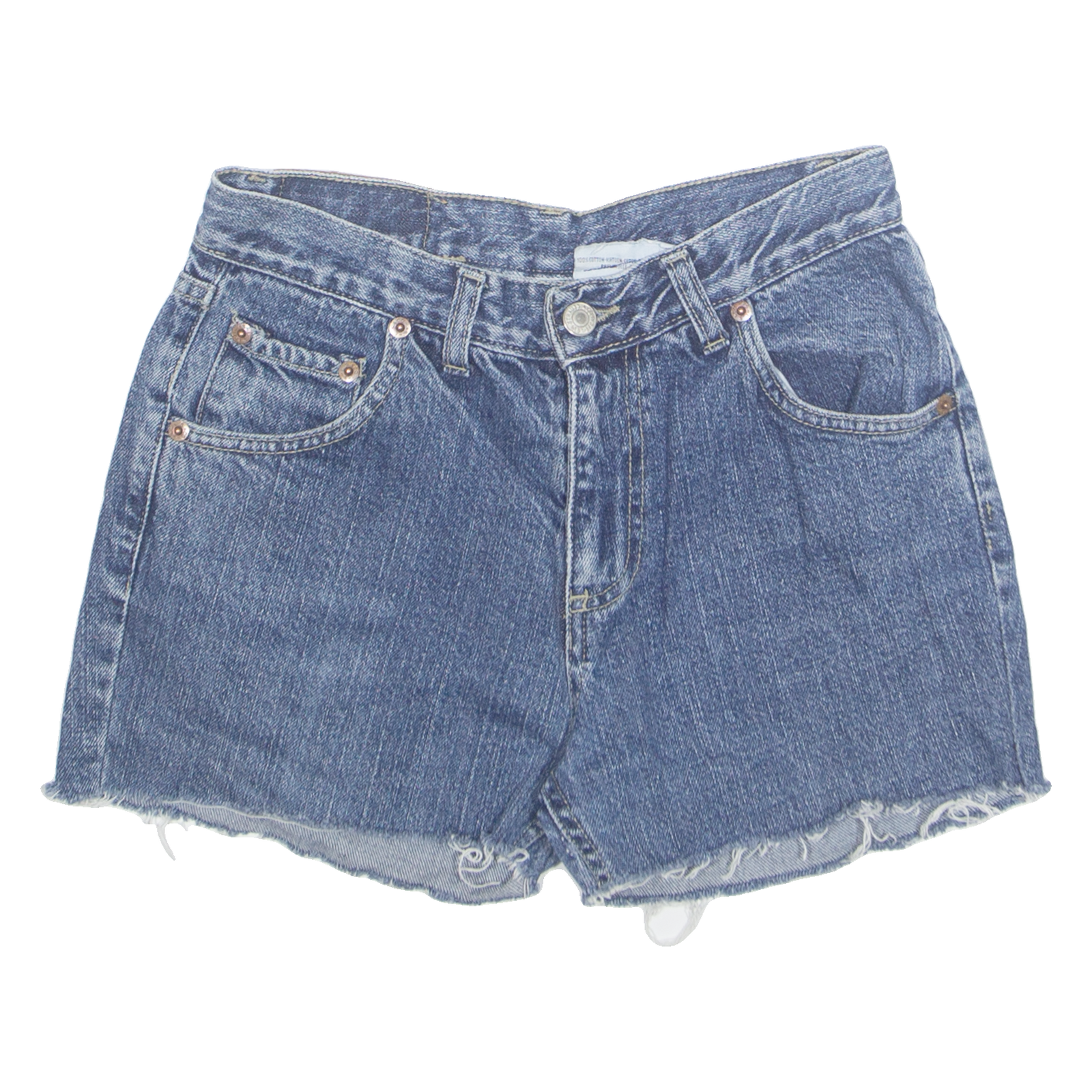 LEVI'S 525 Womens Denim Shorts Blue XS W25 Refurbished - N/A refurbished available on Cerqular