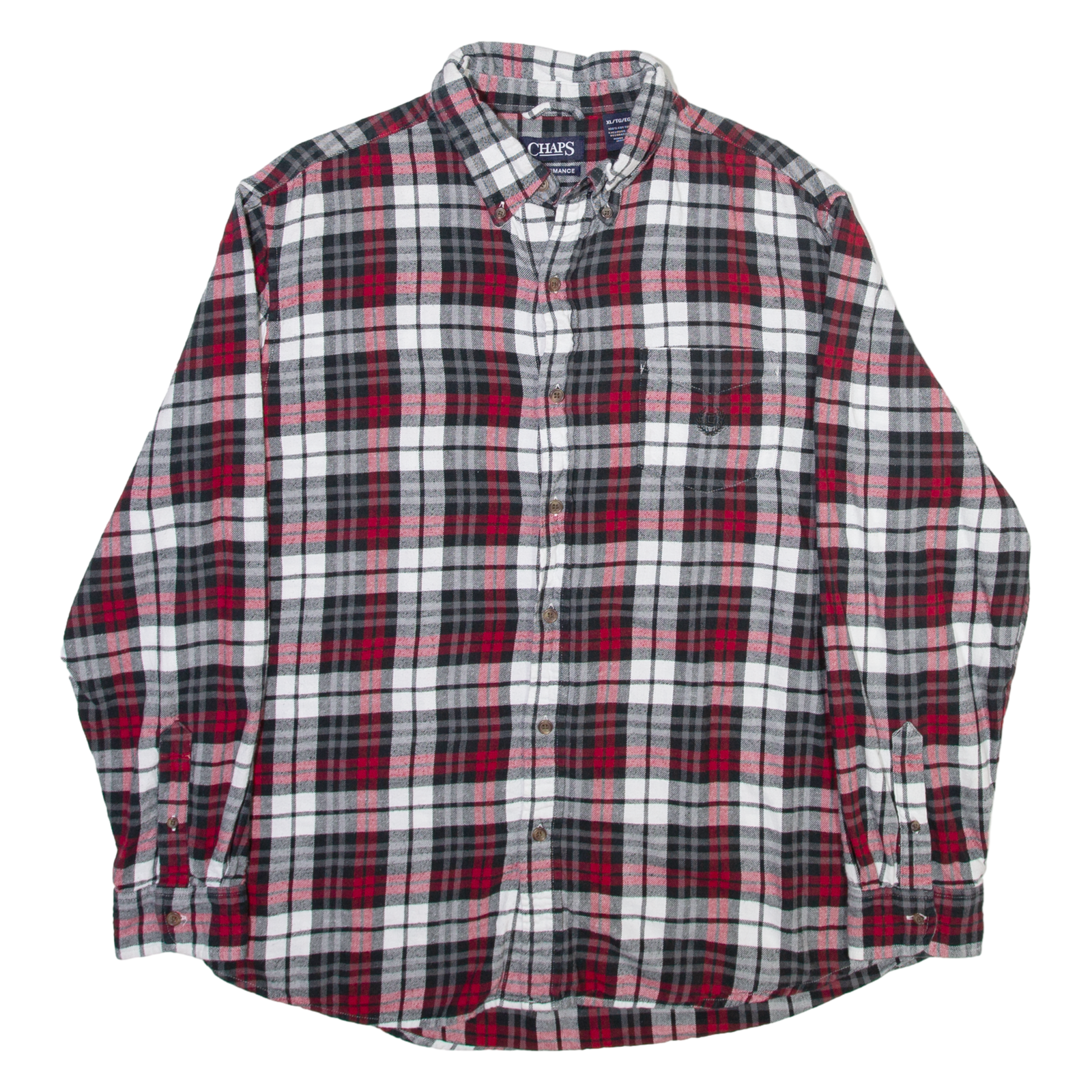 Buy CHAPS Mens Shirt Red Check Long Sleeve XL Refurbished - $27.29 CHAPS Mens Shirt Red Check Long Sleeve XL Refurbished - N/A refurbished available on Cerqular