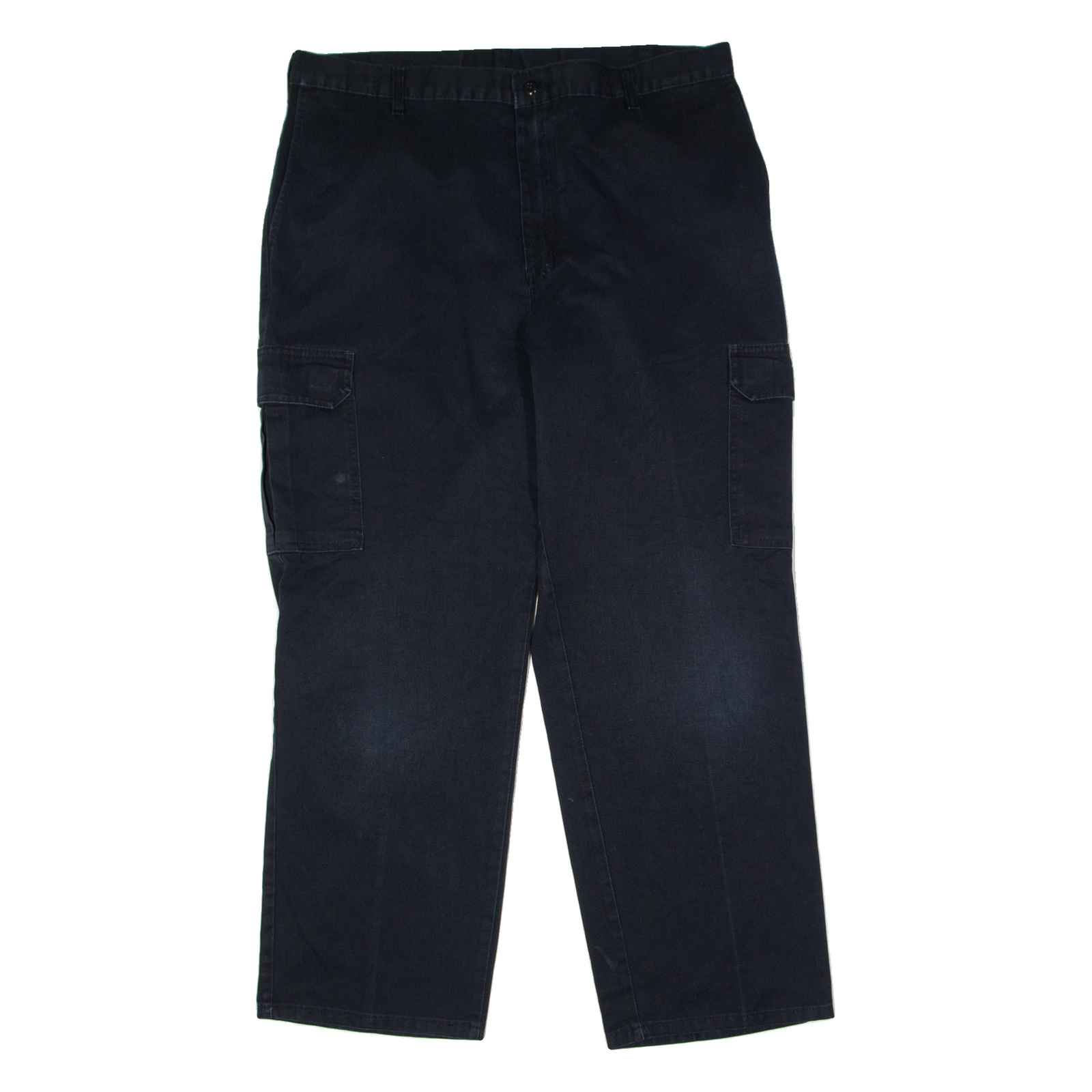 DICKIES Workwear Cargo Mens Trousers Black Regular Straight W38 L30 Refurbished - N/A refurbished available on Cerqular