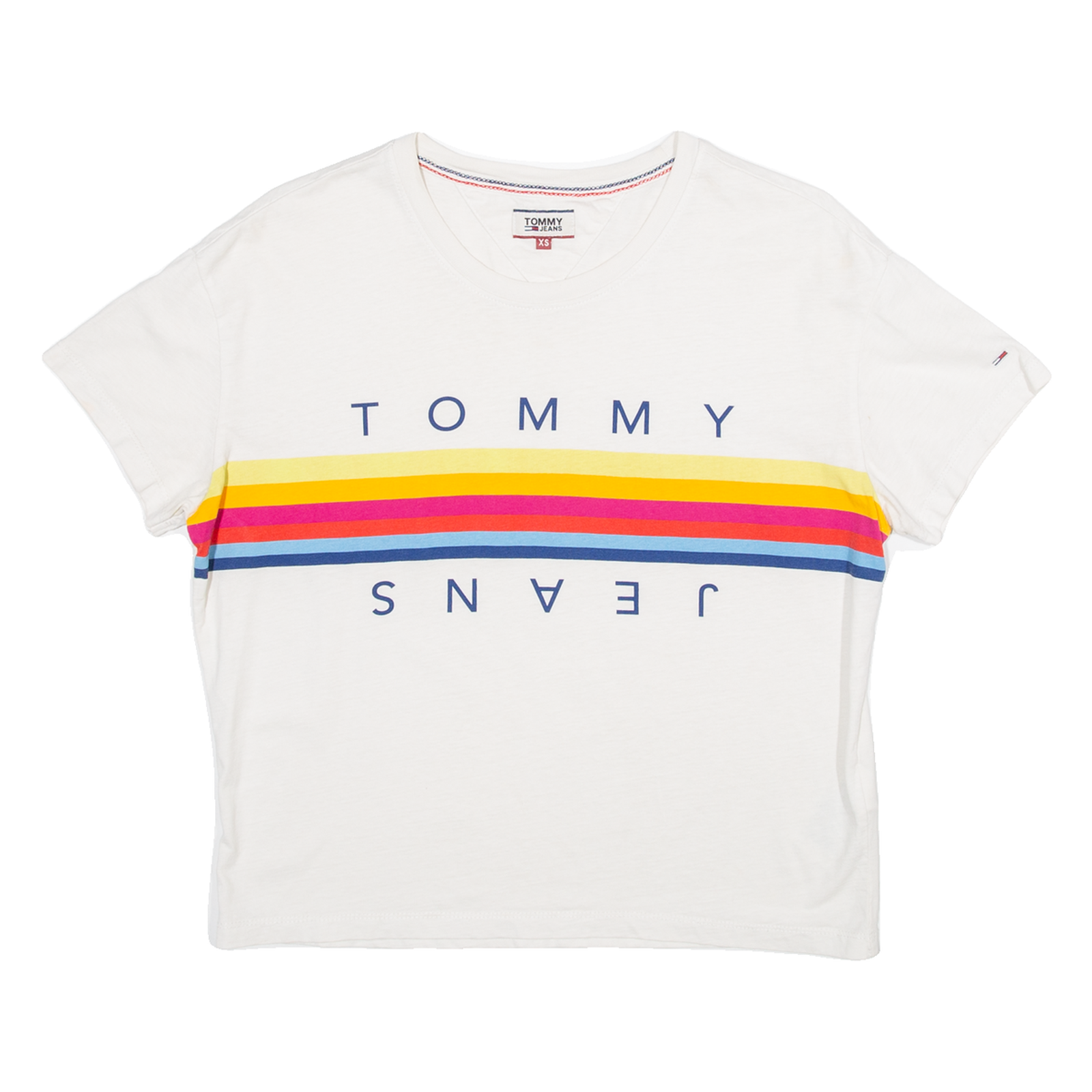 Buy TOMMY HILFIGER Womens T-Shirt White XS Refurbished - $16.89 TOMMY HILFIGER Womens T-Shirt White XS Refurbished - N/A refurbished available on Cerqular