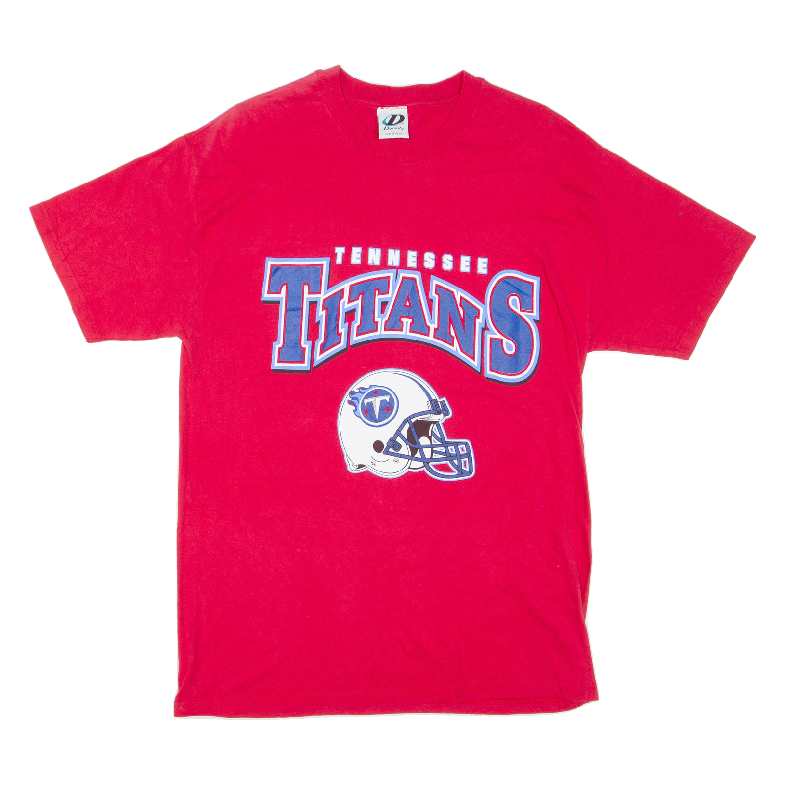 DYNASTY Tennessee Titans Mens T-Shirt Red USA Crew Neck L Refurbished - N/A refurbished available on Cerqular