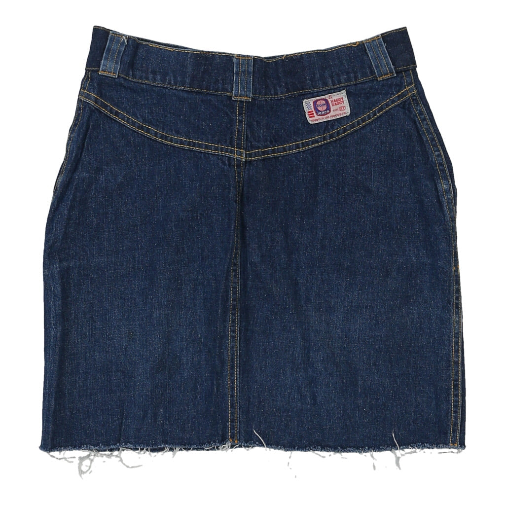 Unbranded Denim Skirt - XS Blue Cotton Refurbished - Thrifted (note: this is a term often used to describe second- refurbished available on Cerqular