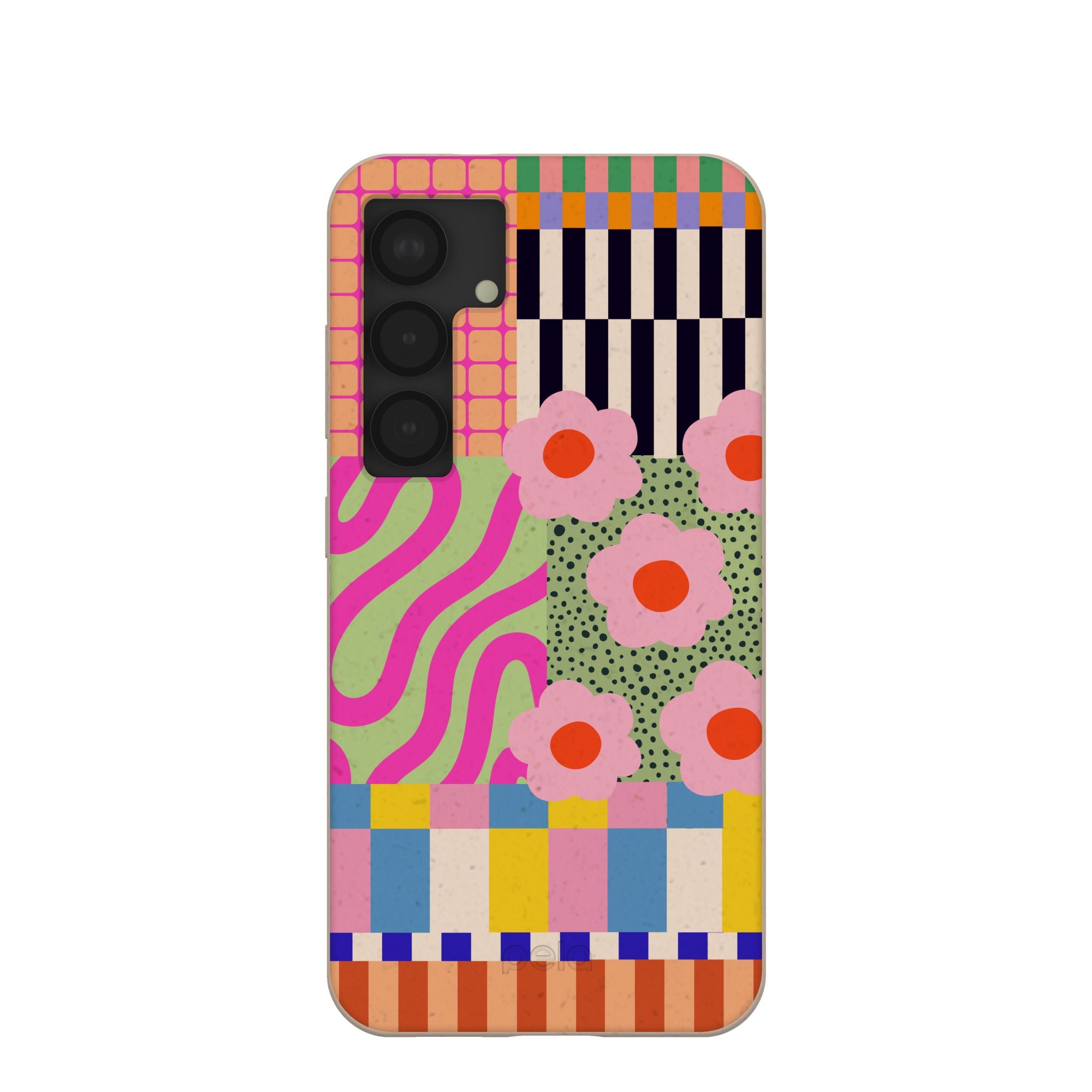 Seashell Abstract Cake Samsung Galaxy S25 Case Refurbished - Pela Case refurbished available on Cerqular