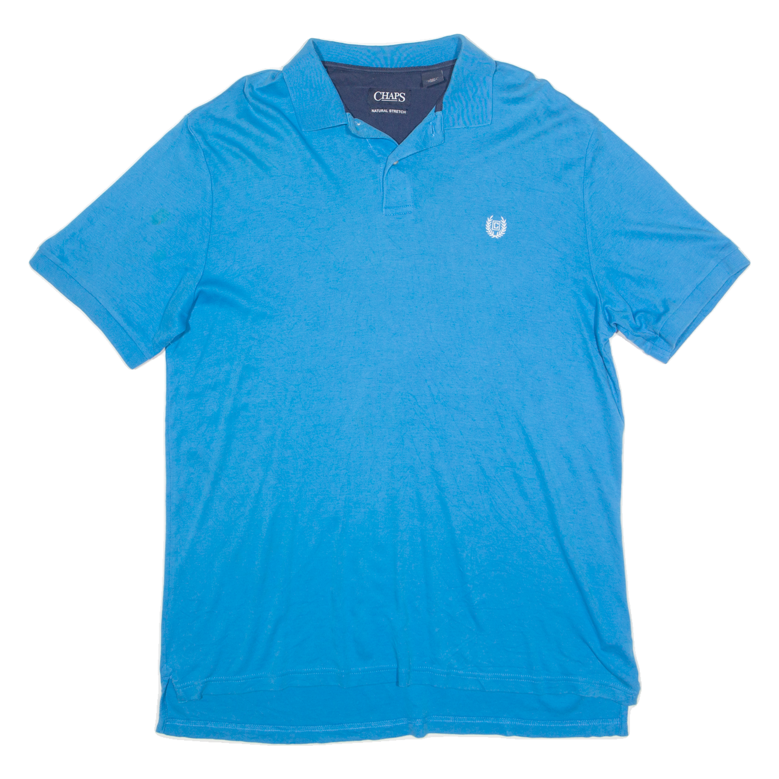 CHAPS Mens Polo Shirt Blue L Refurbished - N/A refurbished available on Cerqular