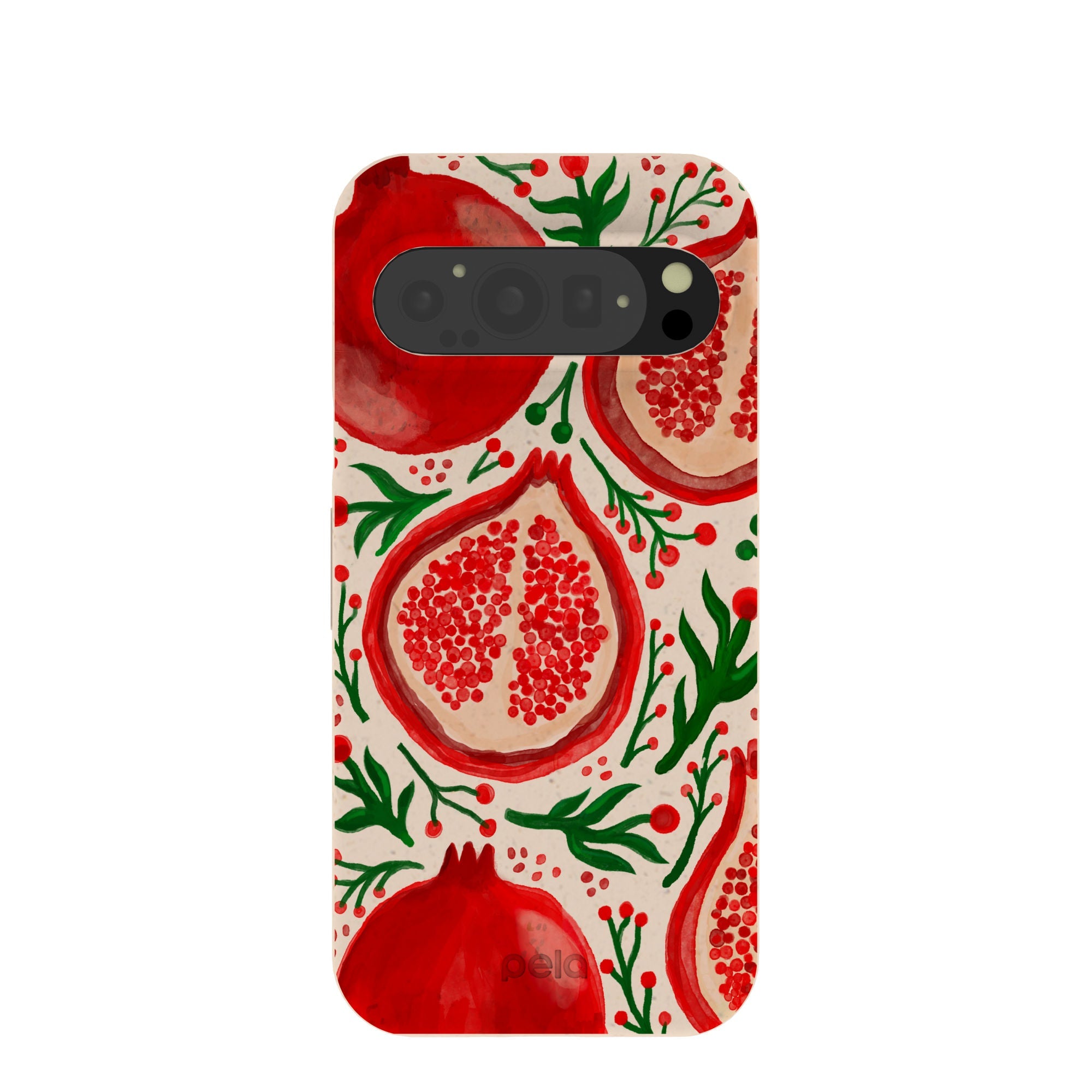 Seashell Pomegranate Cheer Google Pixel 9/9 Pro Case Refurbished - Pela Case refurbished available on Cerqular