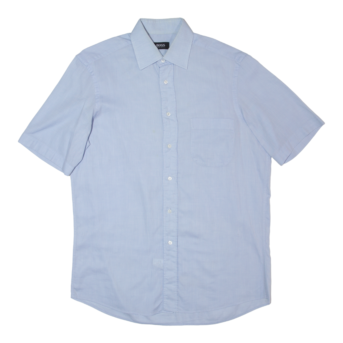 Buy HUGO BOSS Mens Shirt Blue Striped M Refurbished - $14.81 HUGO BOSS Mens Shirt Blue Striped M Refurbished - N/A refurbished available on Cerqular