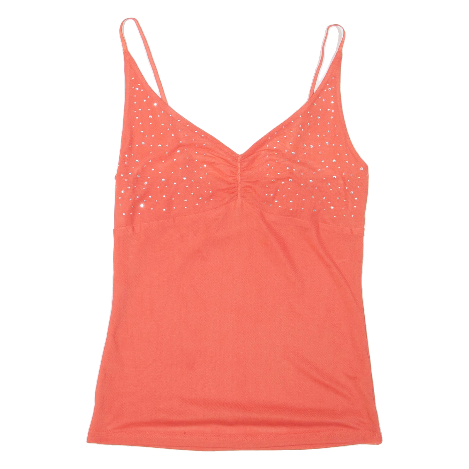 Buy Womens Camisole Vest Orange V-Neck Sleeveless M Refurbished - $16.89 Womens Camisole Vest Orange V-Neck Sleeveless M Refurbished - N/A refurbished available on Cerqular