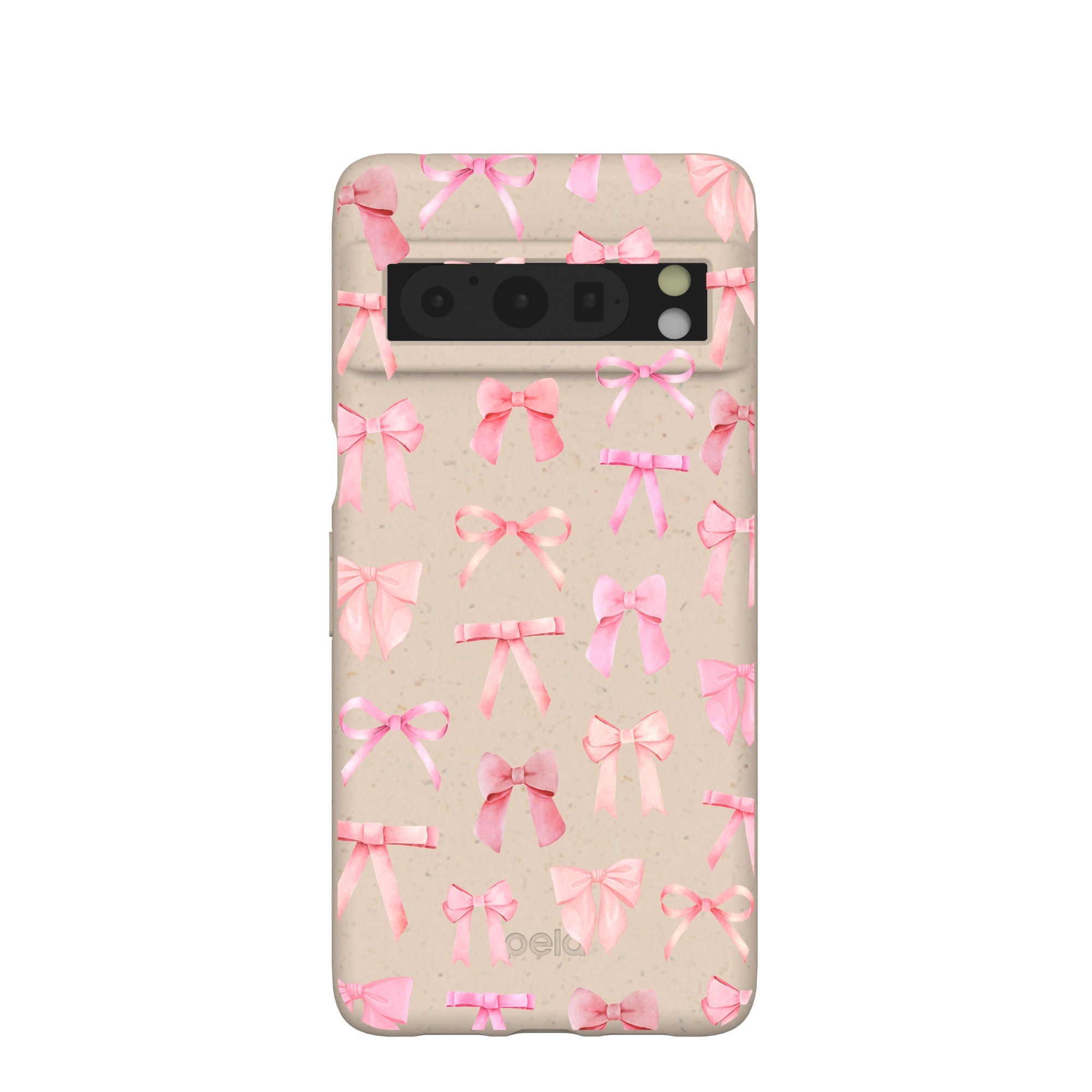 Seashell Rosy Bows Google Pixel 8 Pro Case Refurbished - Pela Case refurbished available on Cerqular