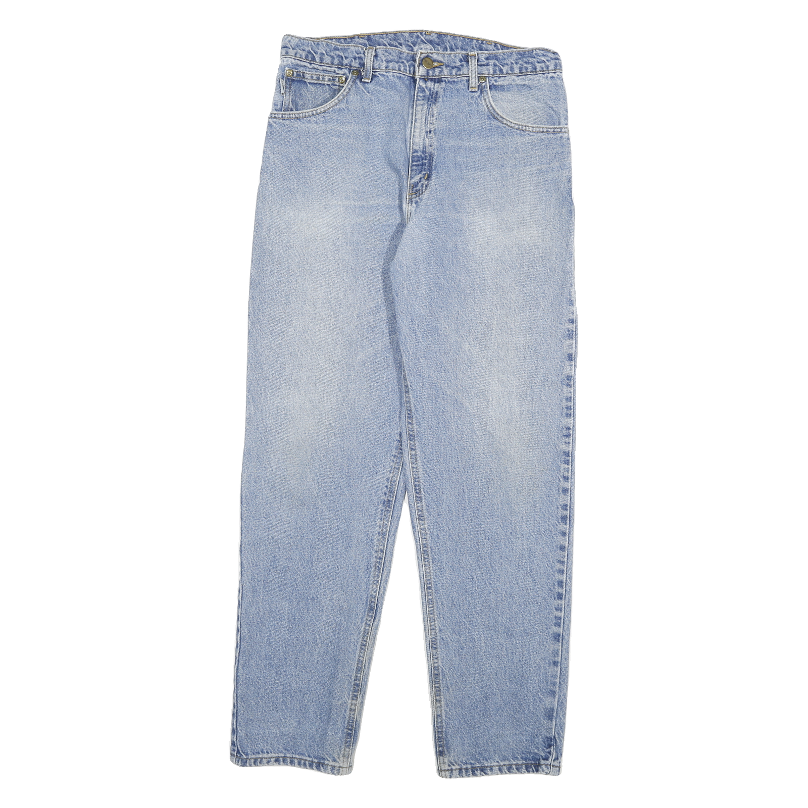 CARHARTT Mens Relaxed Light Blue Denim Jeans W32 L30 Casual Workwear Zip Closure Refurbished - N/A refurbished available on Cerqular