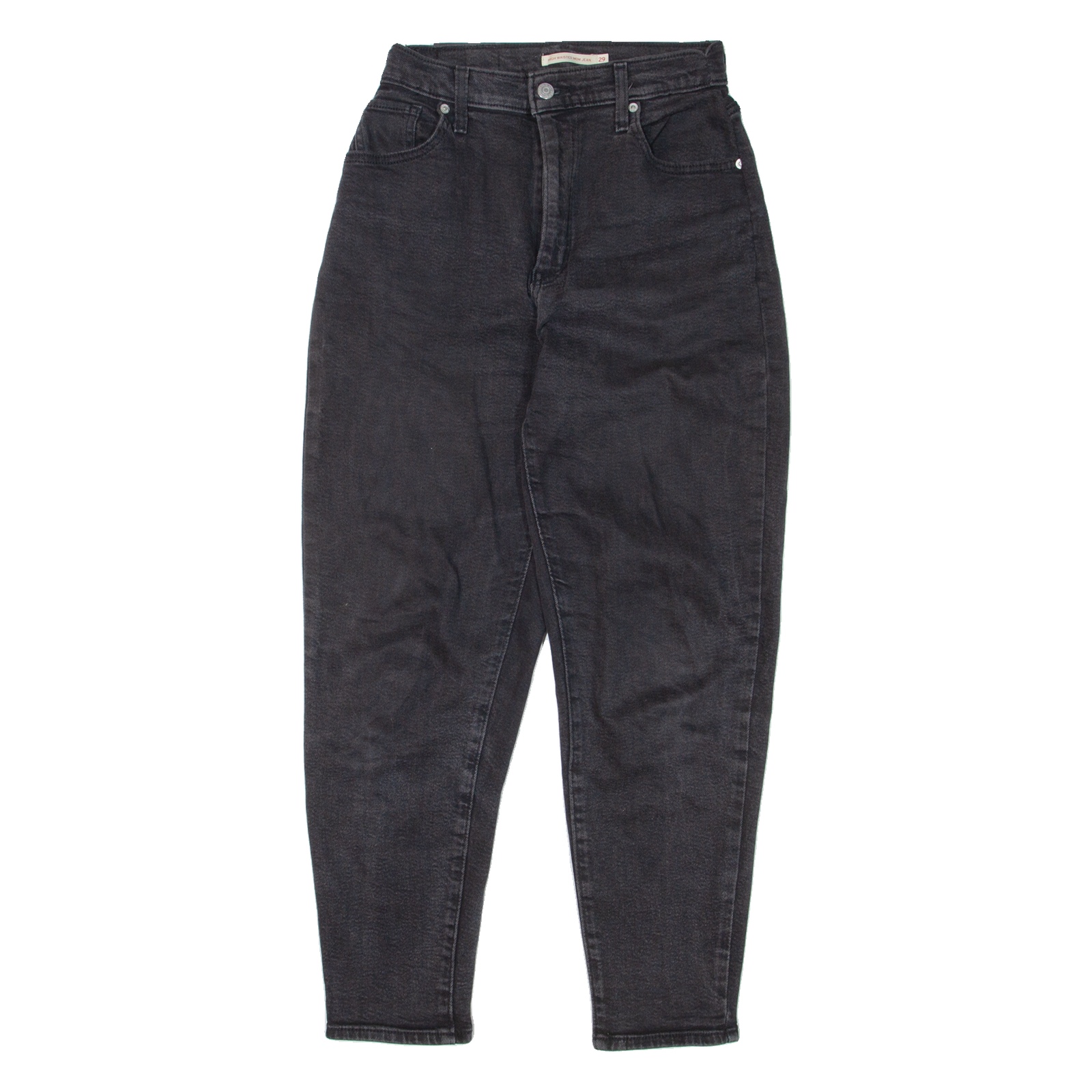 LEVI'S High Waisted Womens Jeans Grey Regular Mom W26 L27 Refurbished - N/A refurbished available on Cerqular