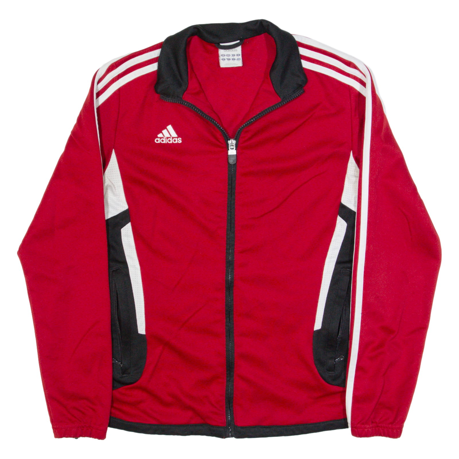 ADIDAS Womens Track Jacket Red S Refurbished - N/A refurbished available on Cerqular